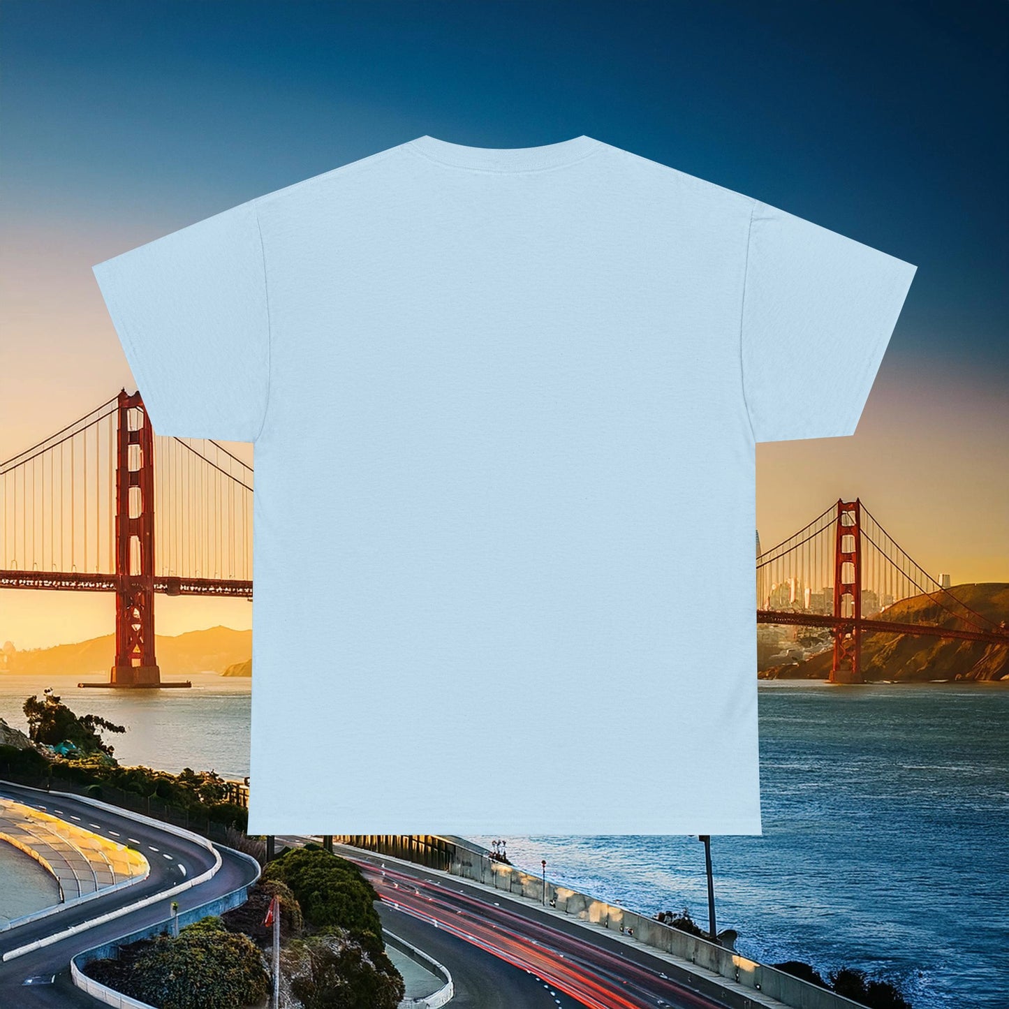 Vibrant San Francisco Psychedelic Tee