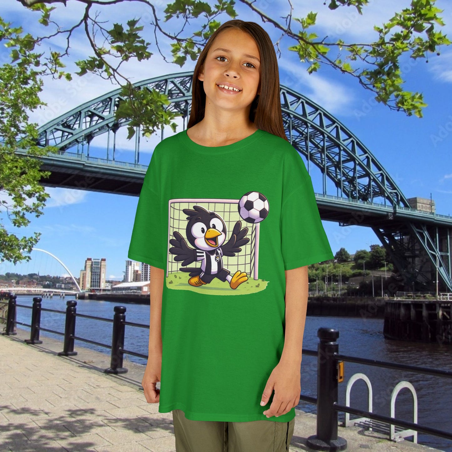 Newcastle United Mini Mag Keeper Kids Tee