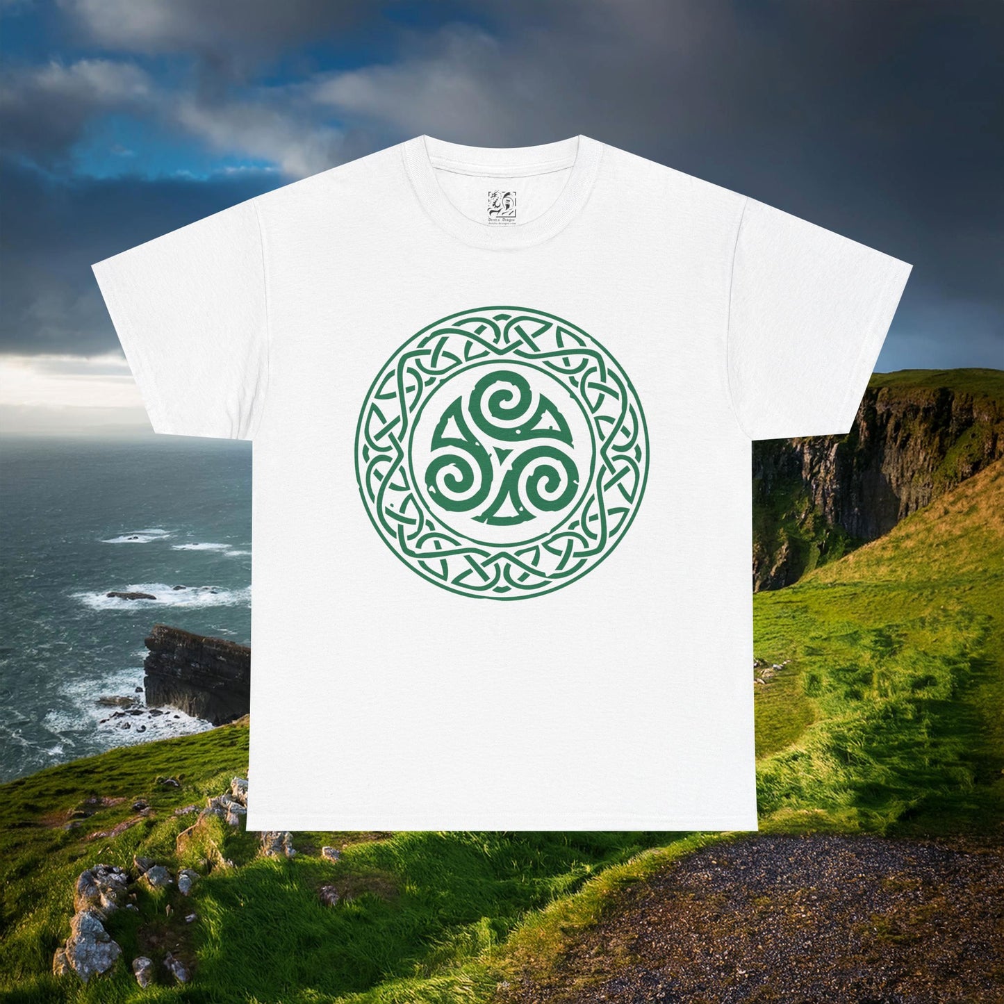 Celtic Knotwork Spiral Tee