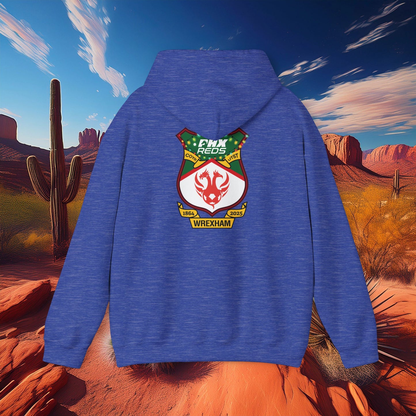 PHX Reds "Merry Wrexmas" Hoodie