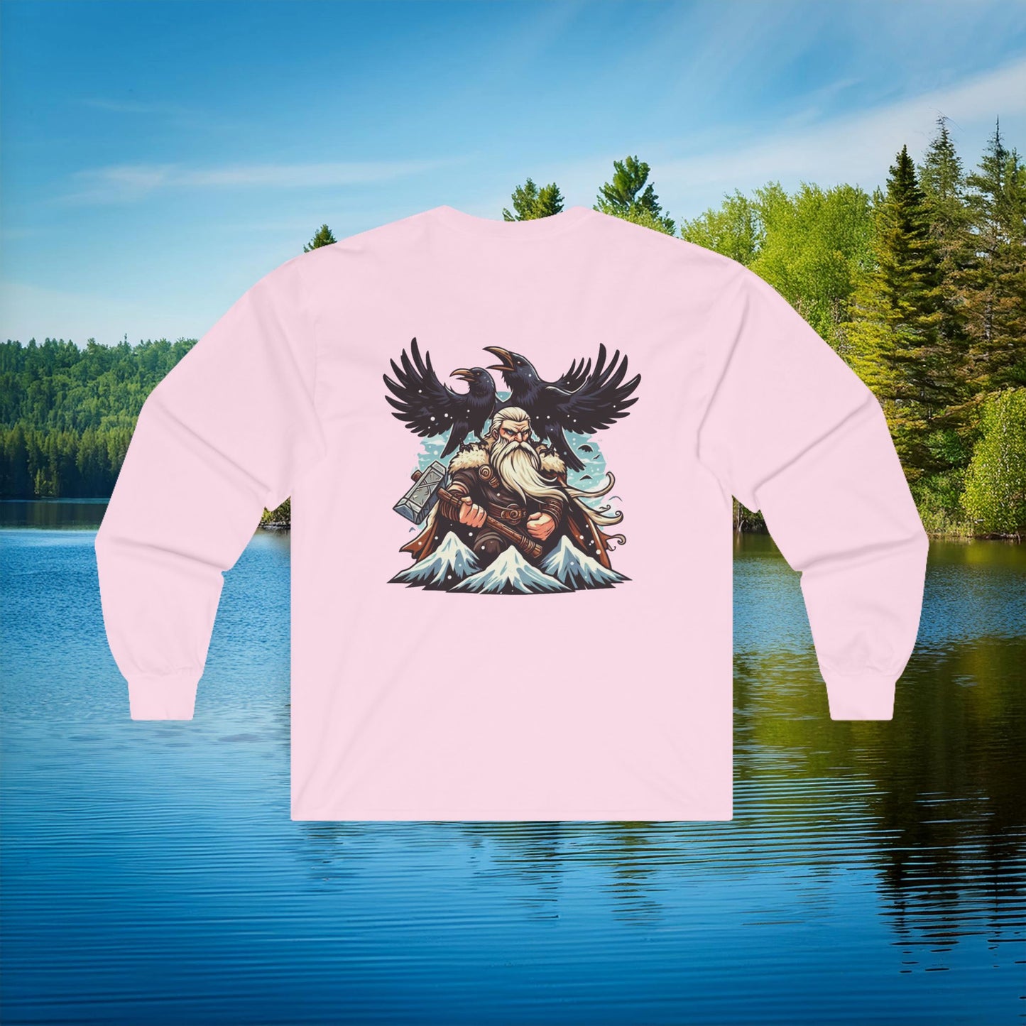 Viking From the North Long Sleeve Tee
