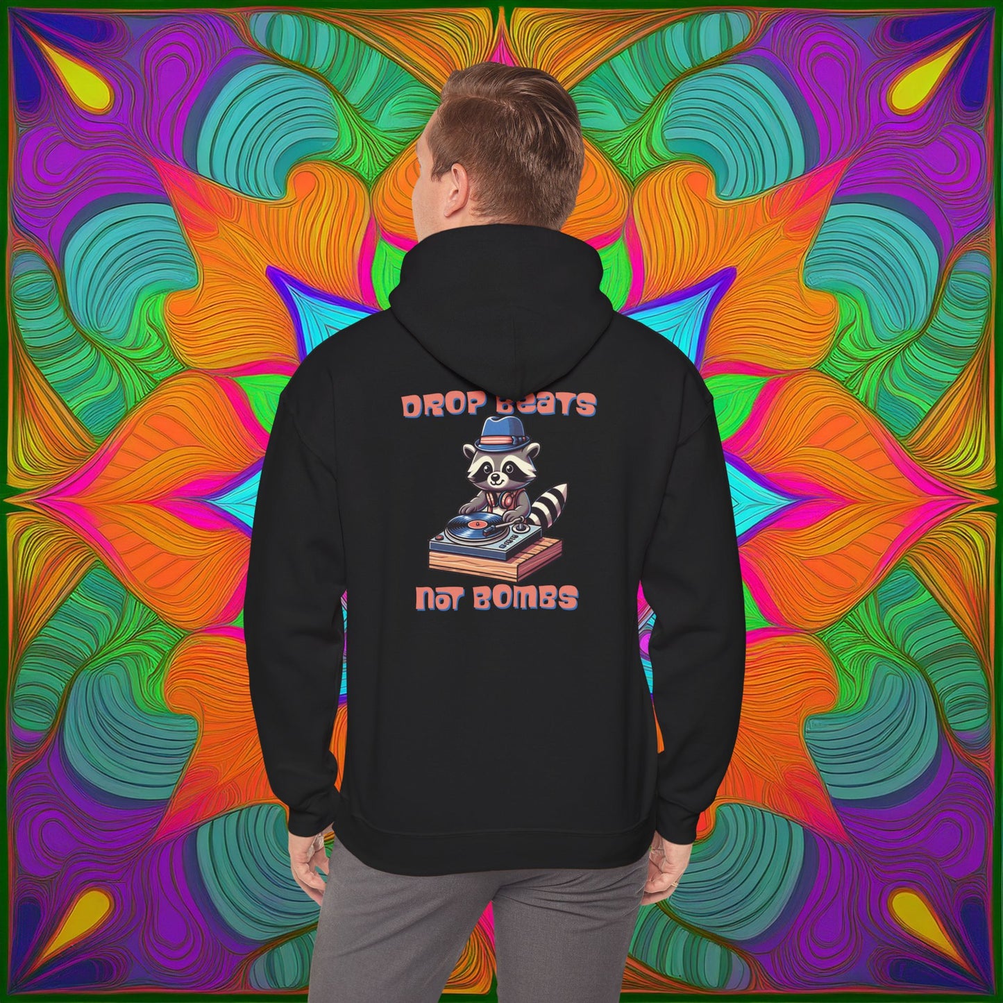"Beats Not Bombs" Peace Hoodie