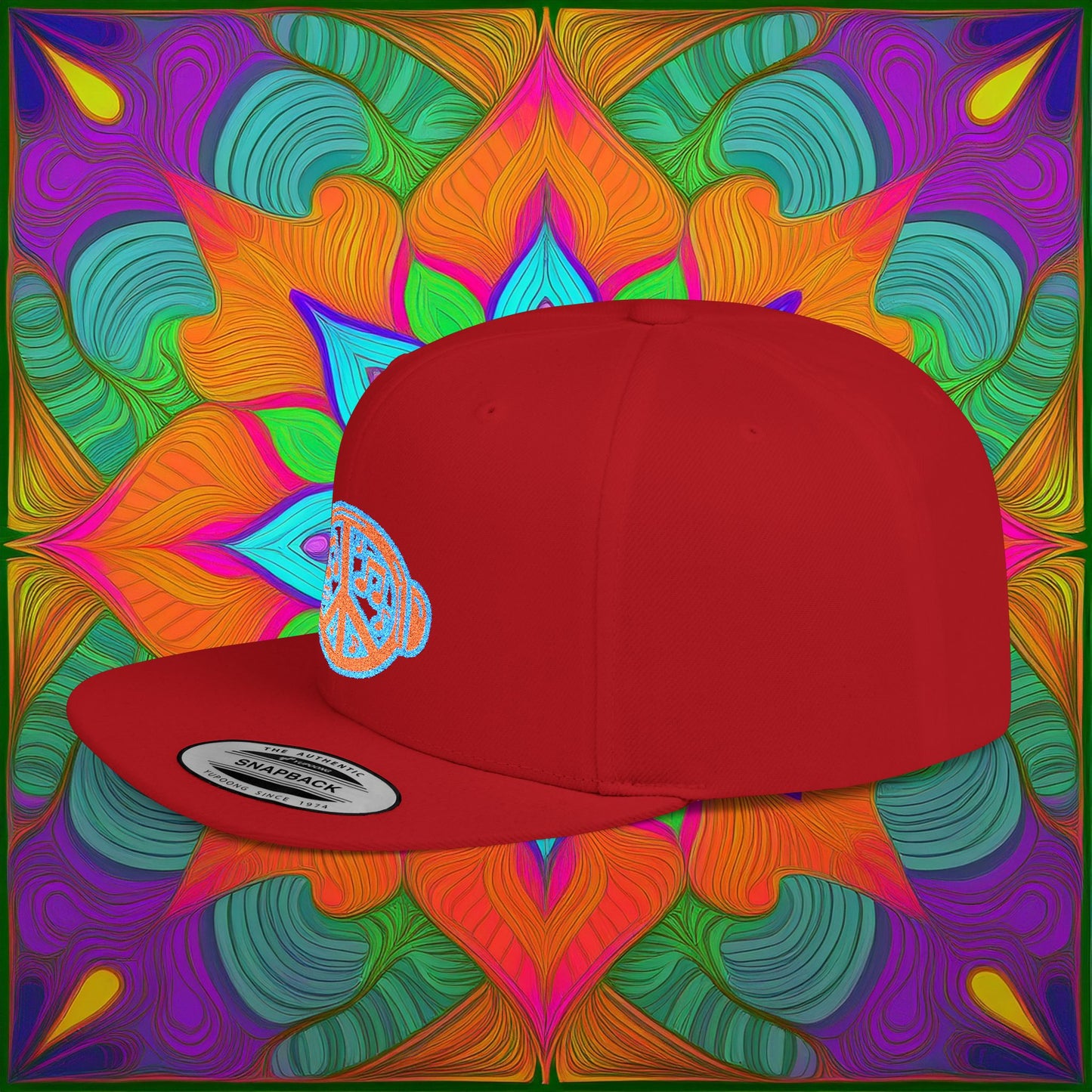 Beats Peace Logo Flat Bill Snapback