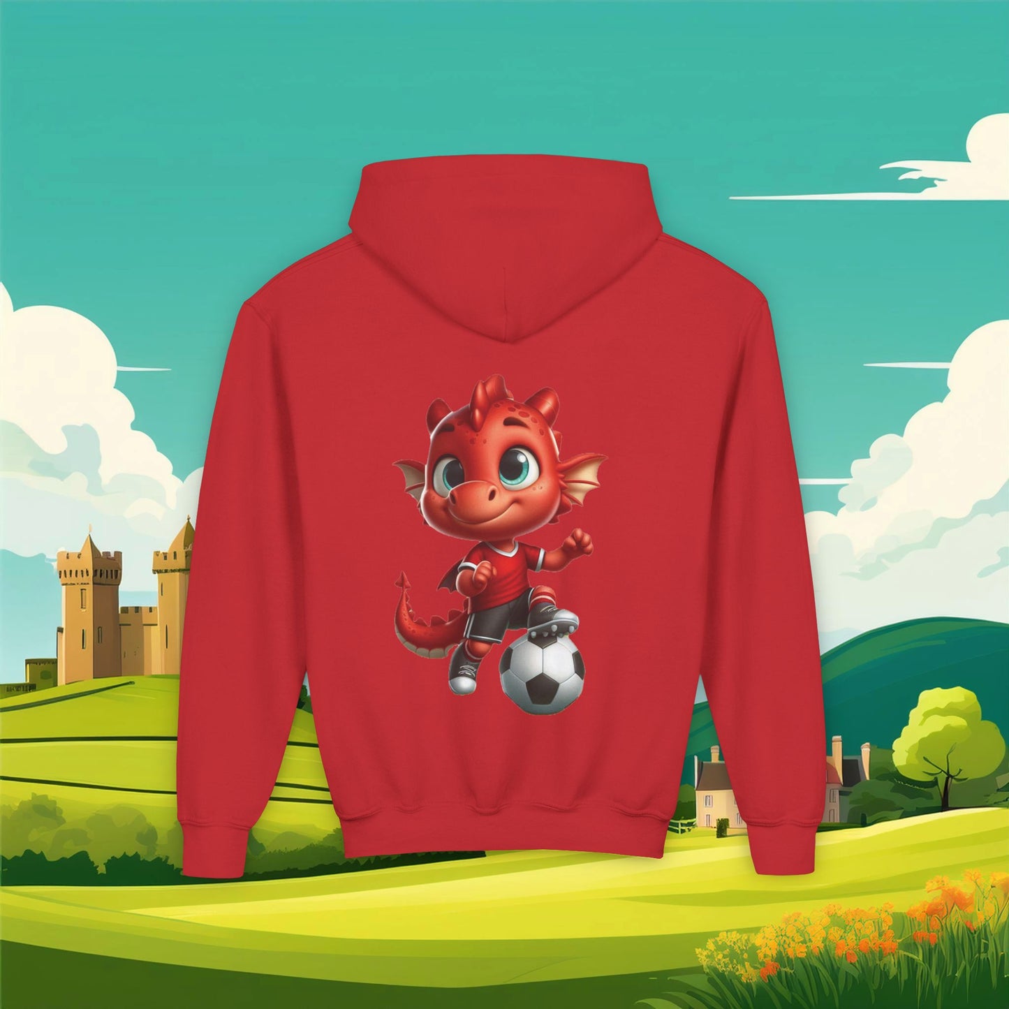 Wrexham Little Red Dragon Youth Hoodie