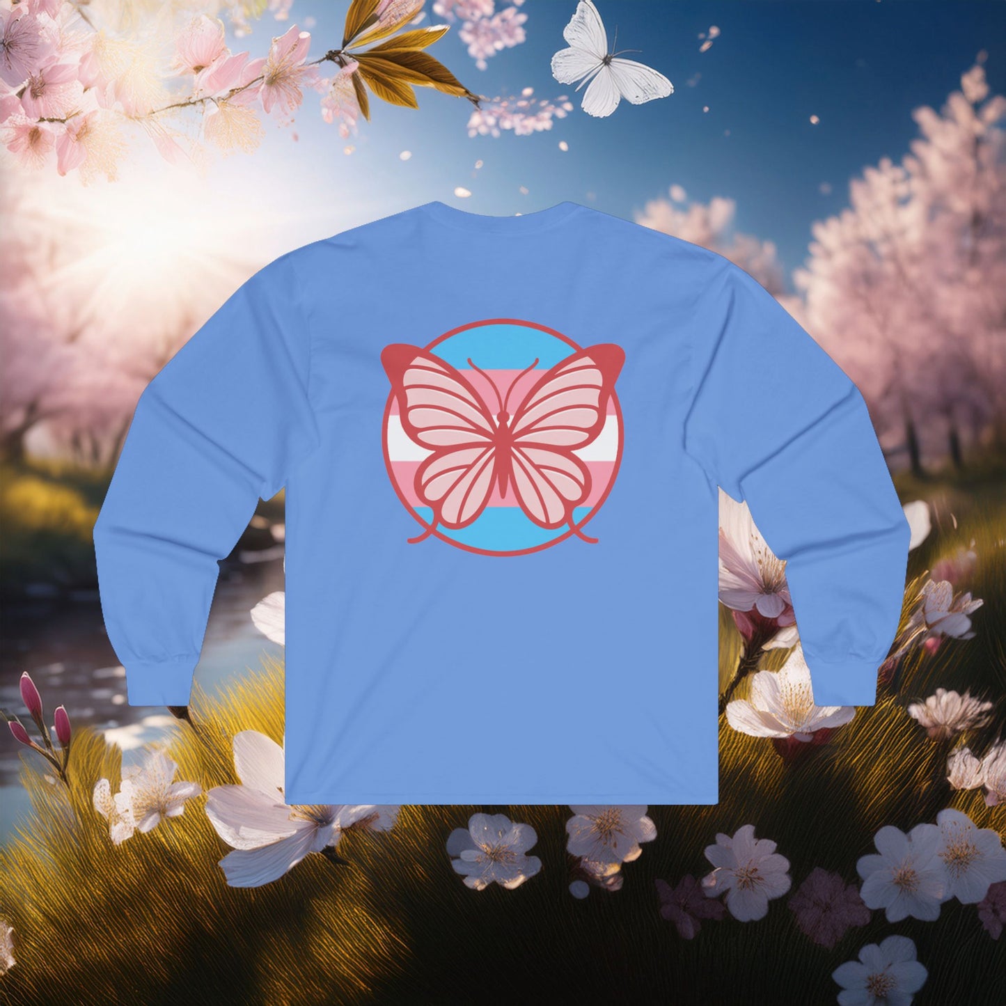 The T Elders Butterfly Unisex Long Sleeve Tee