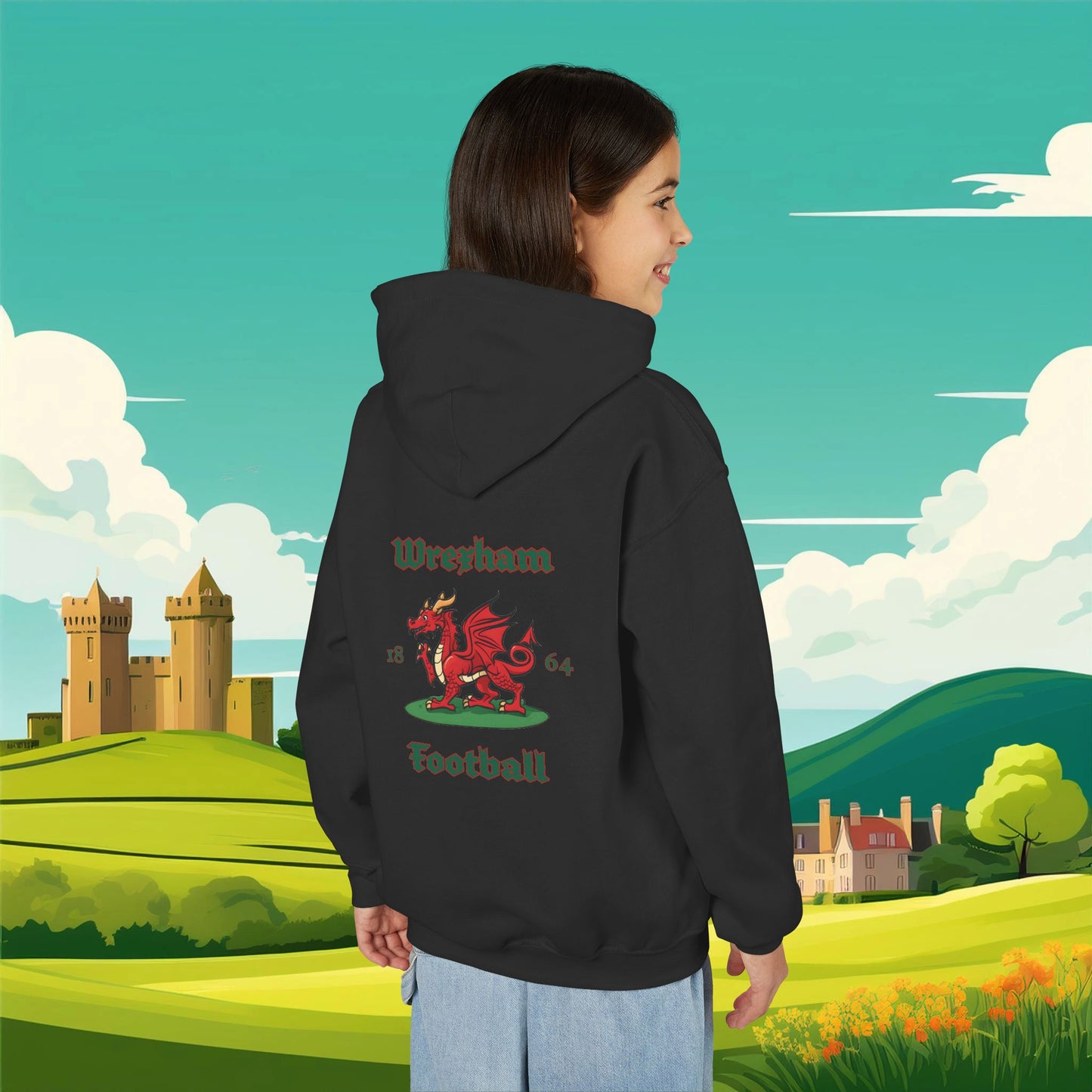 Wrexham Football Youth Hoodie