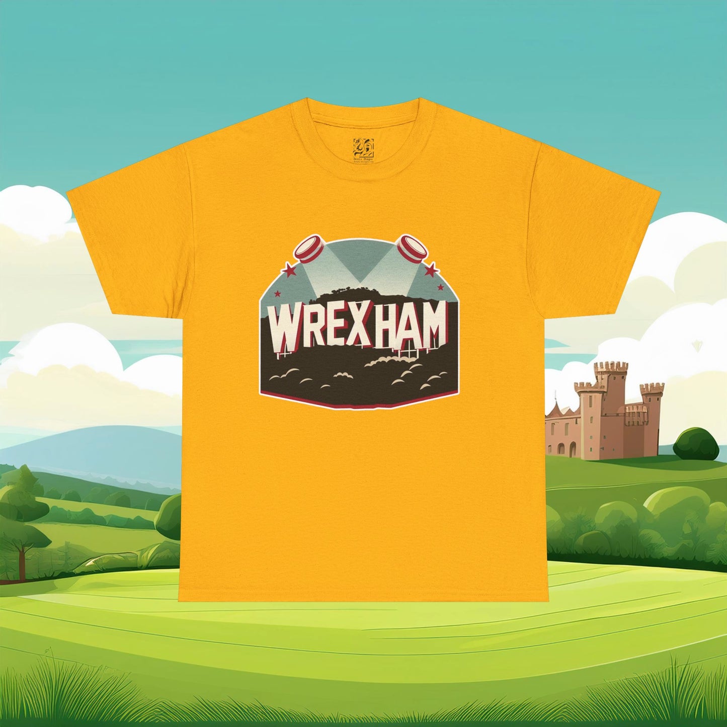 Wrexham Hollywood Sign Tee