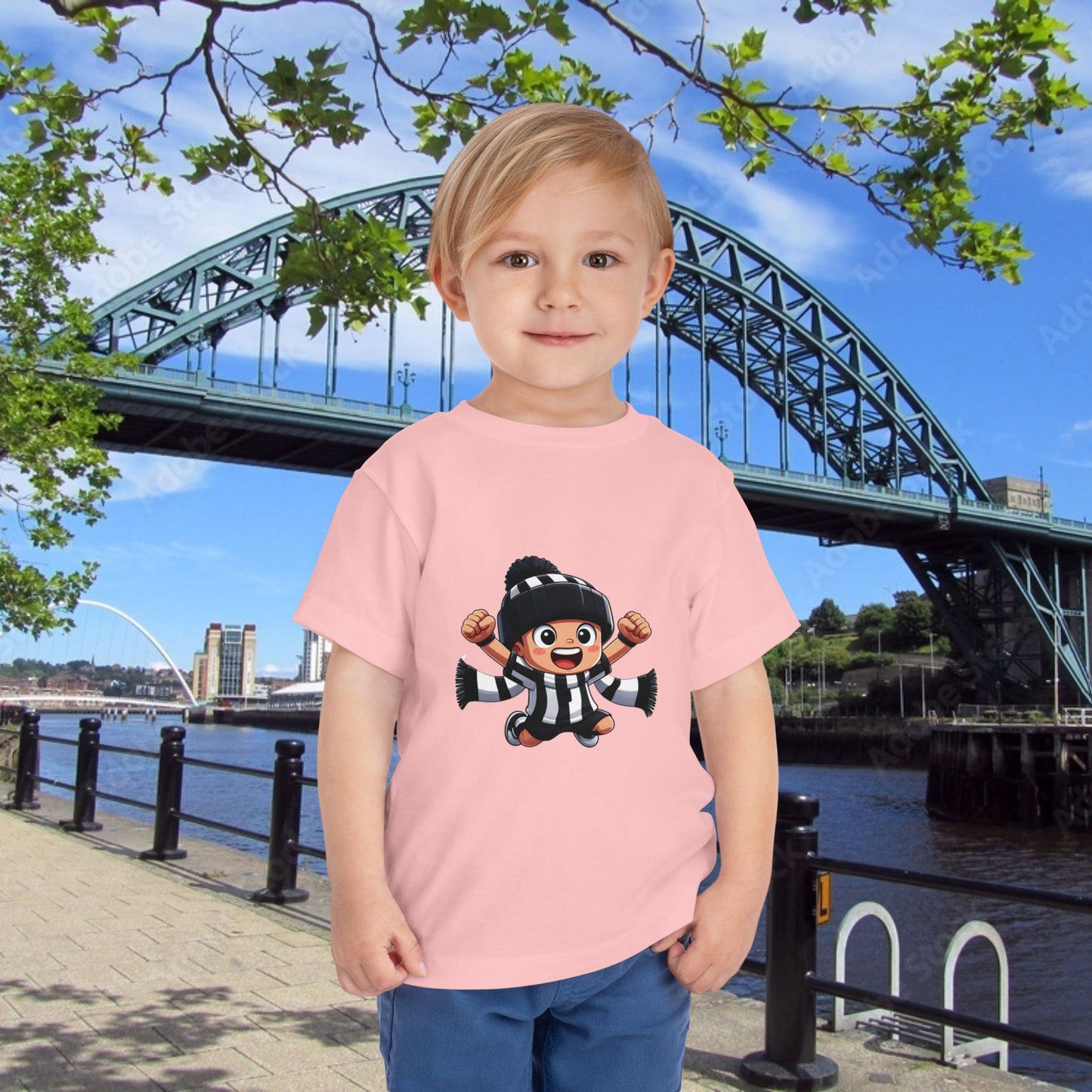 Newcastle United Mini Toon Supporter Toddler Tee