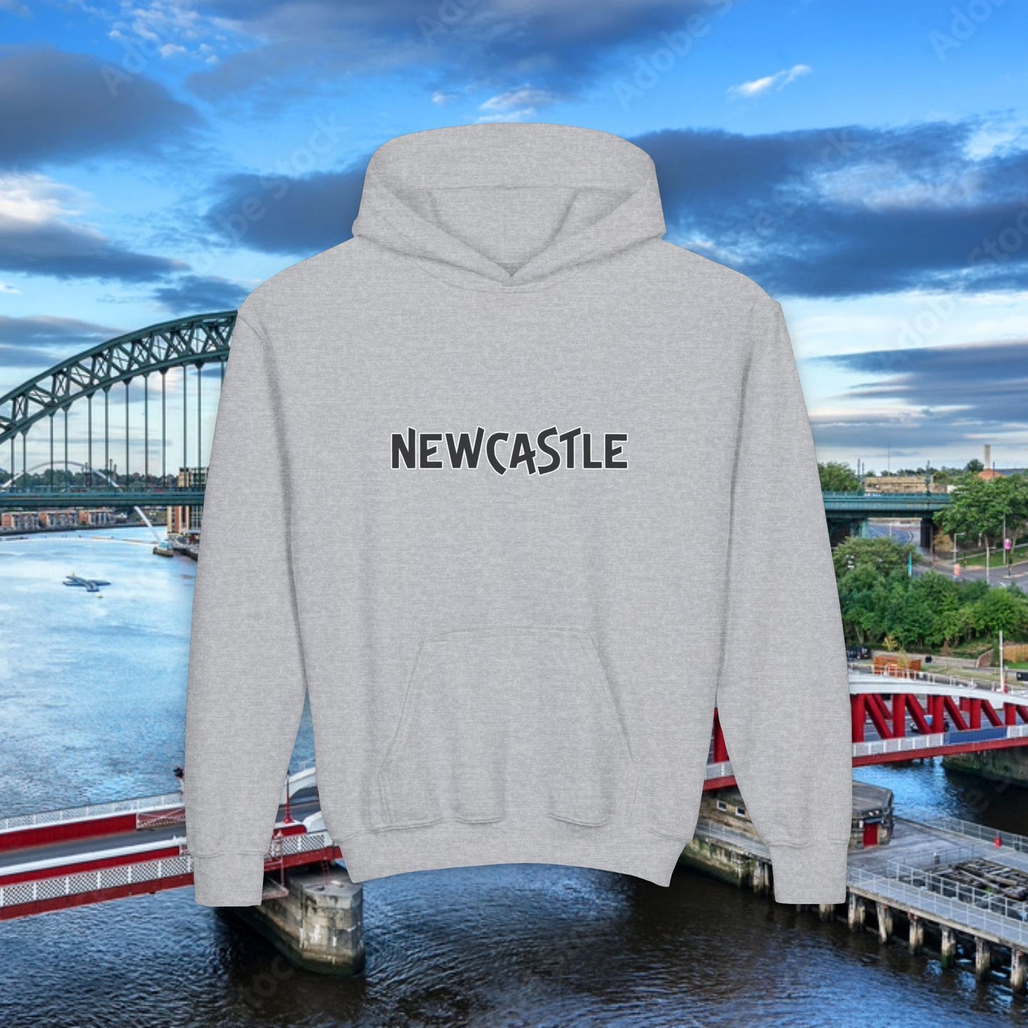 Newcastle United Mini Mag Keeper Youth Hoodie