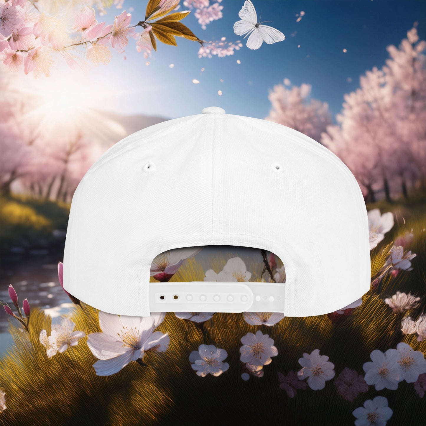 Rainbow Kiss Flat Bill Snapback