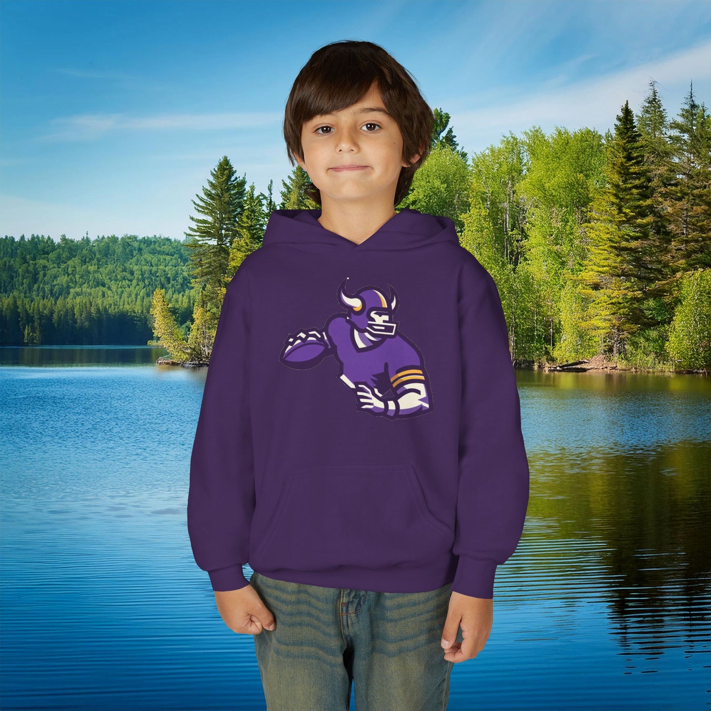 Minnesota Football QB Youth Hoodie