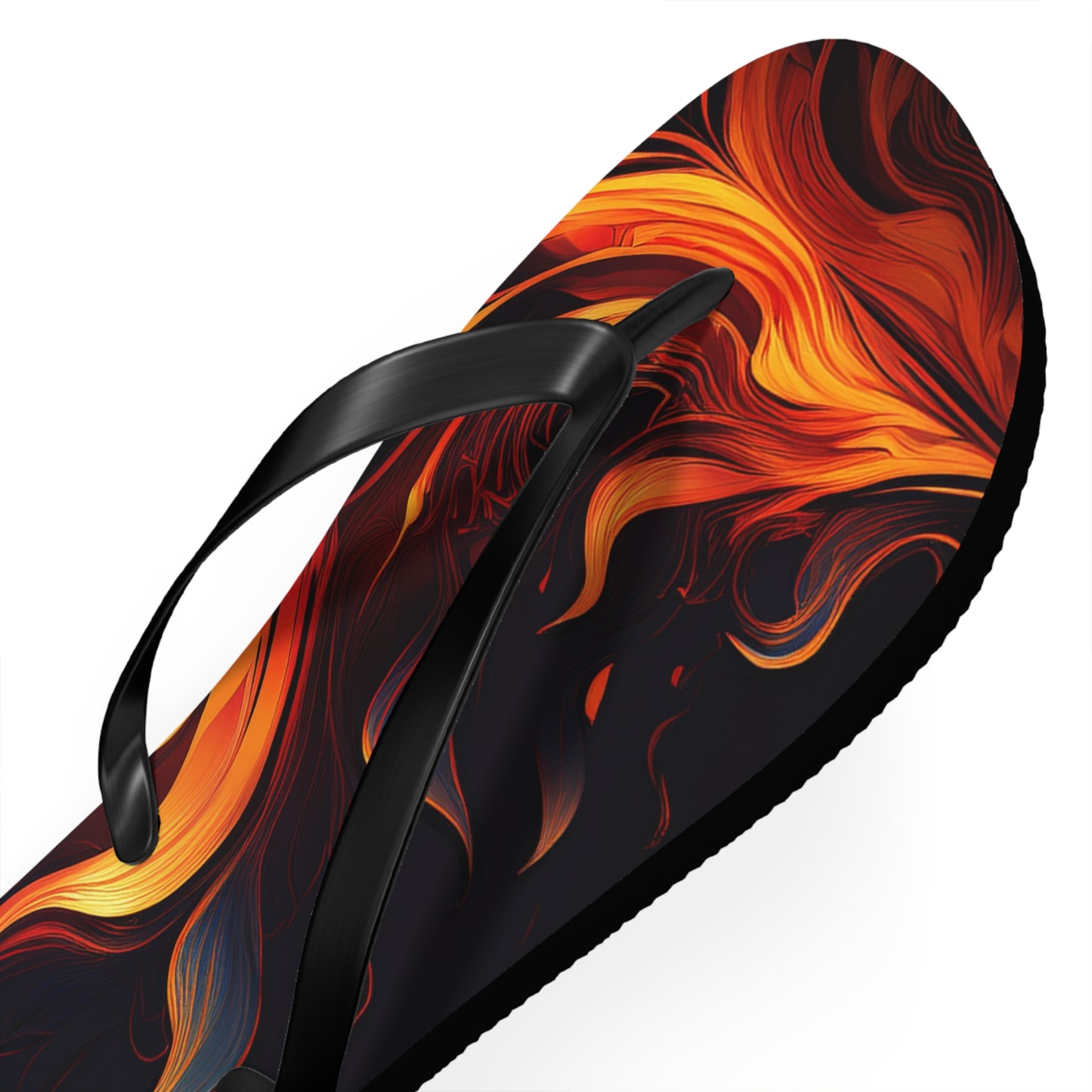 Flames Flip Flops