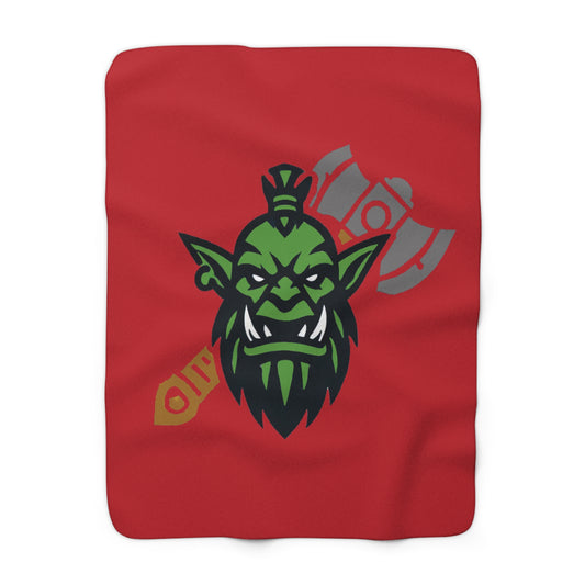 Orc Sherpa Fleece Blanket