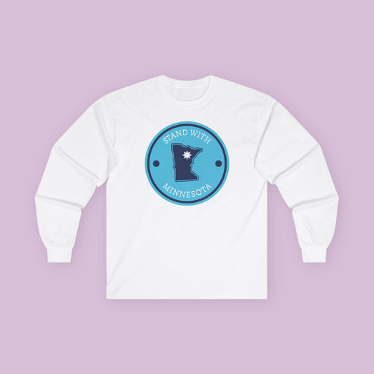 Stand With Minnesota Logo Long Sleeve Tee