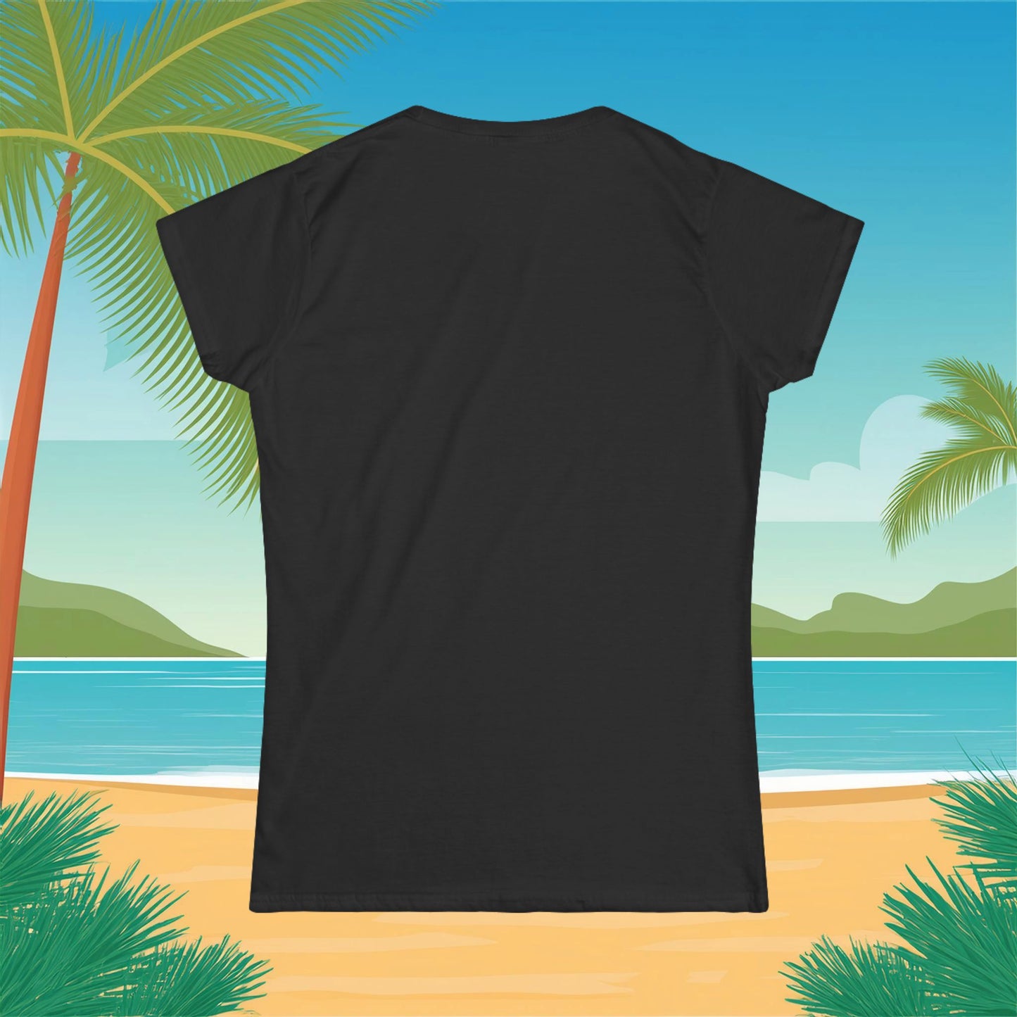 Miami Football Design Women's Softstyle Tee