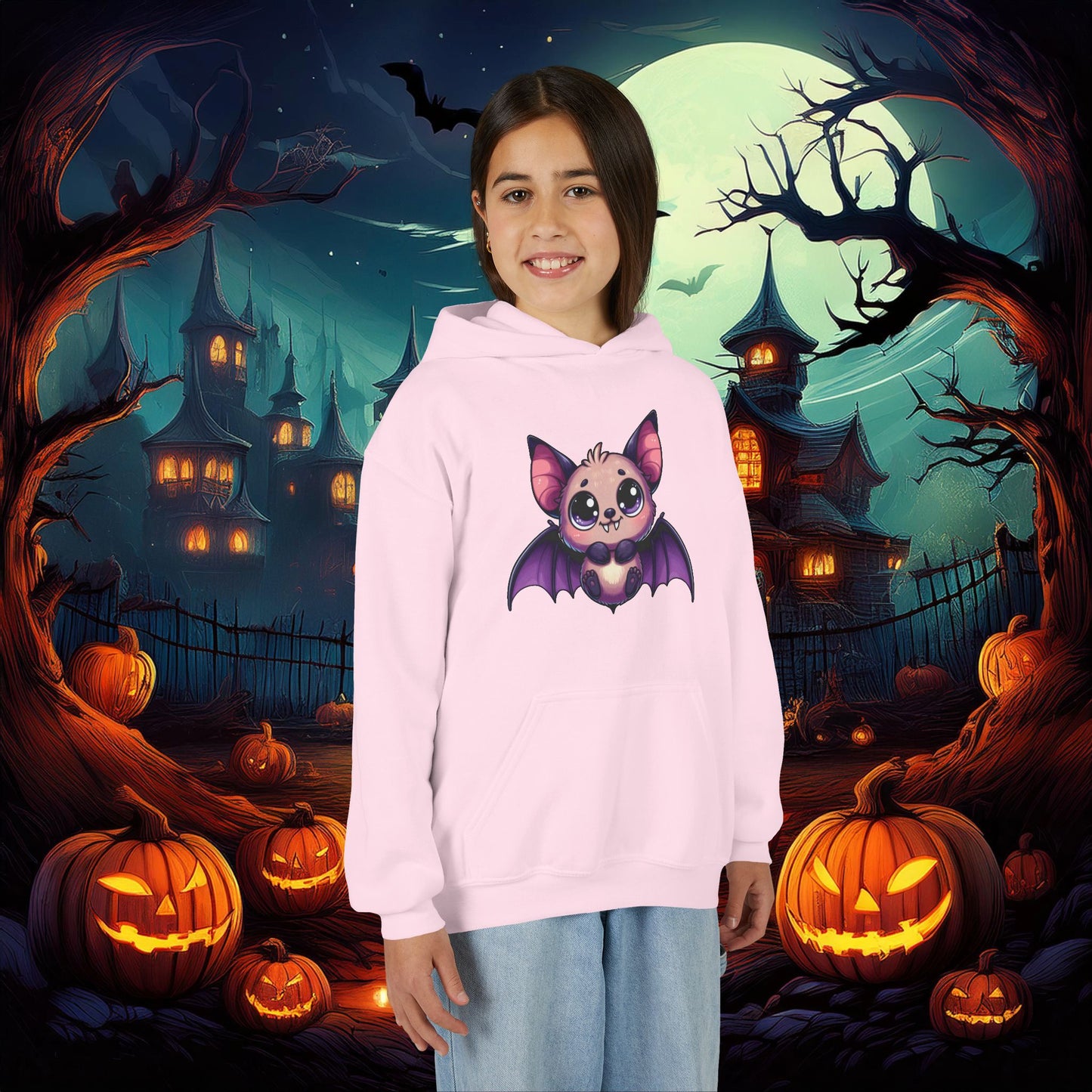 Little Bat Youth Hoodie