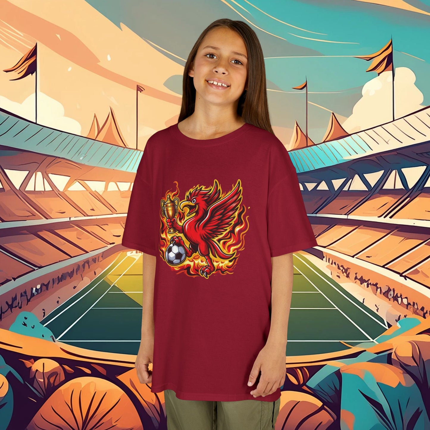 Liverpool Flames Kids Tee