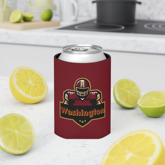 Washington Football Player Logo Can Cooler