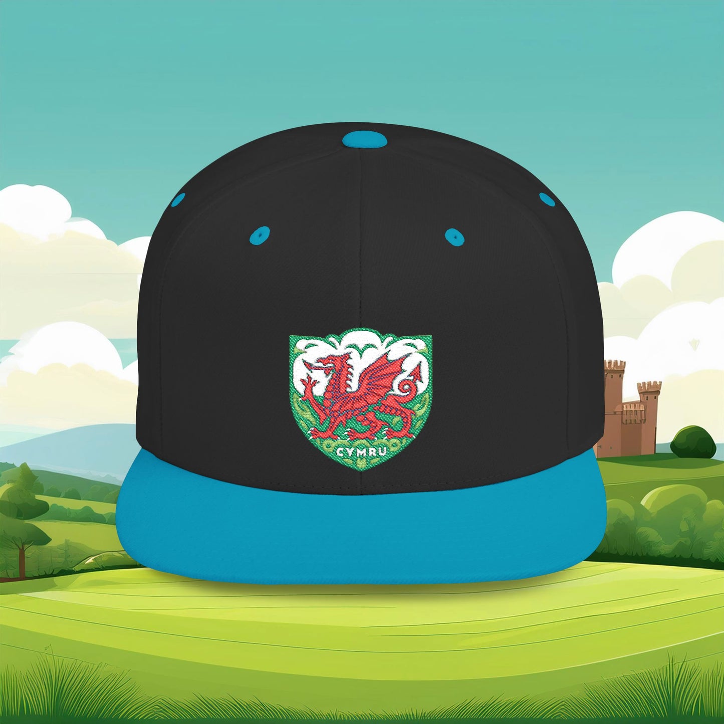 The Cymru Flat Bill Snapback