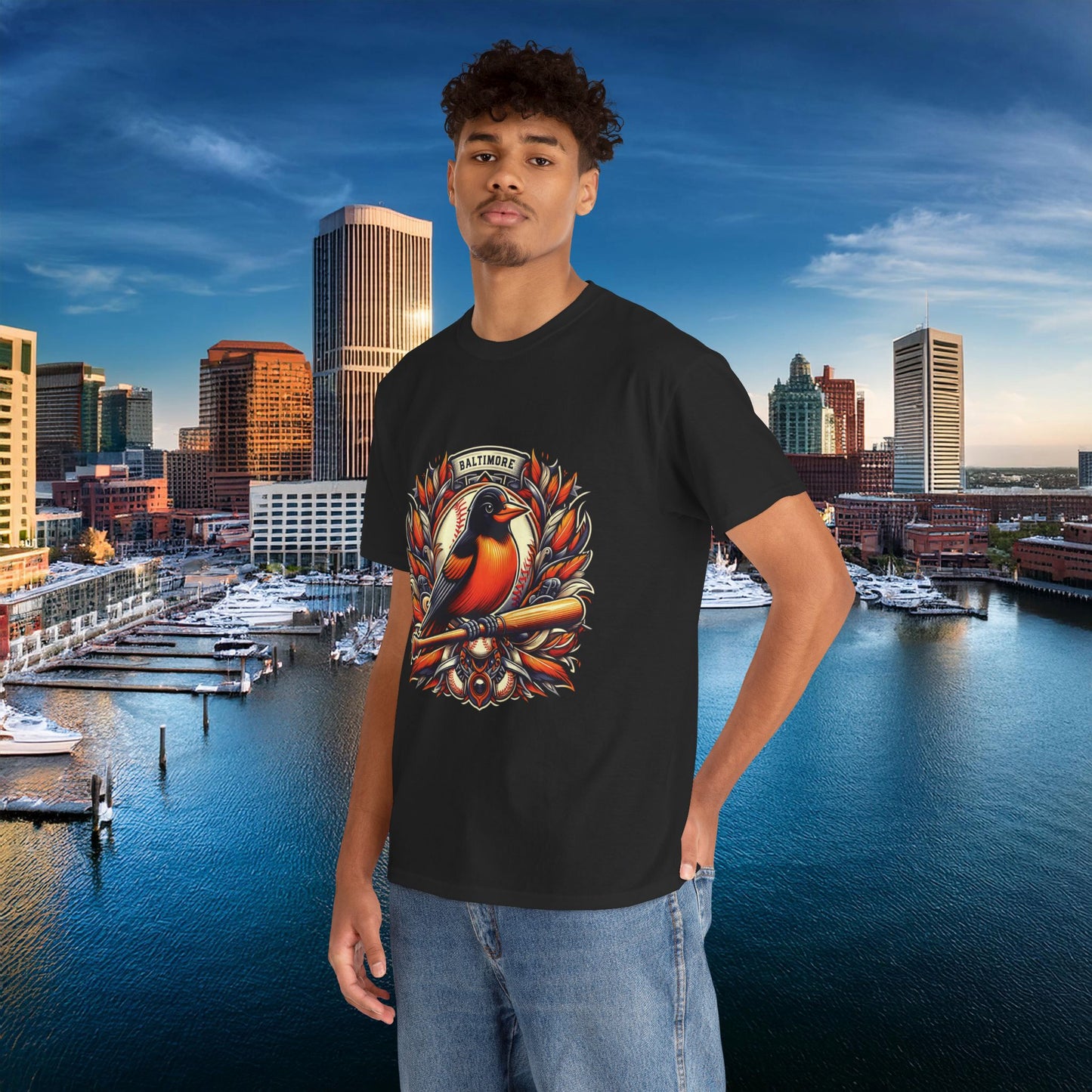 Baltimore Baseball Crest Tee