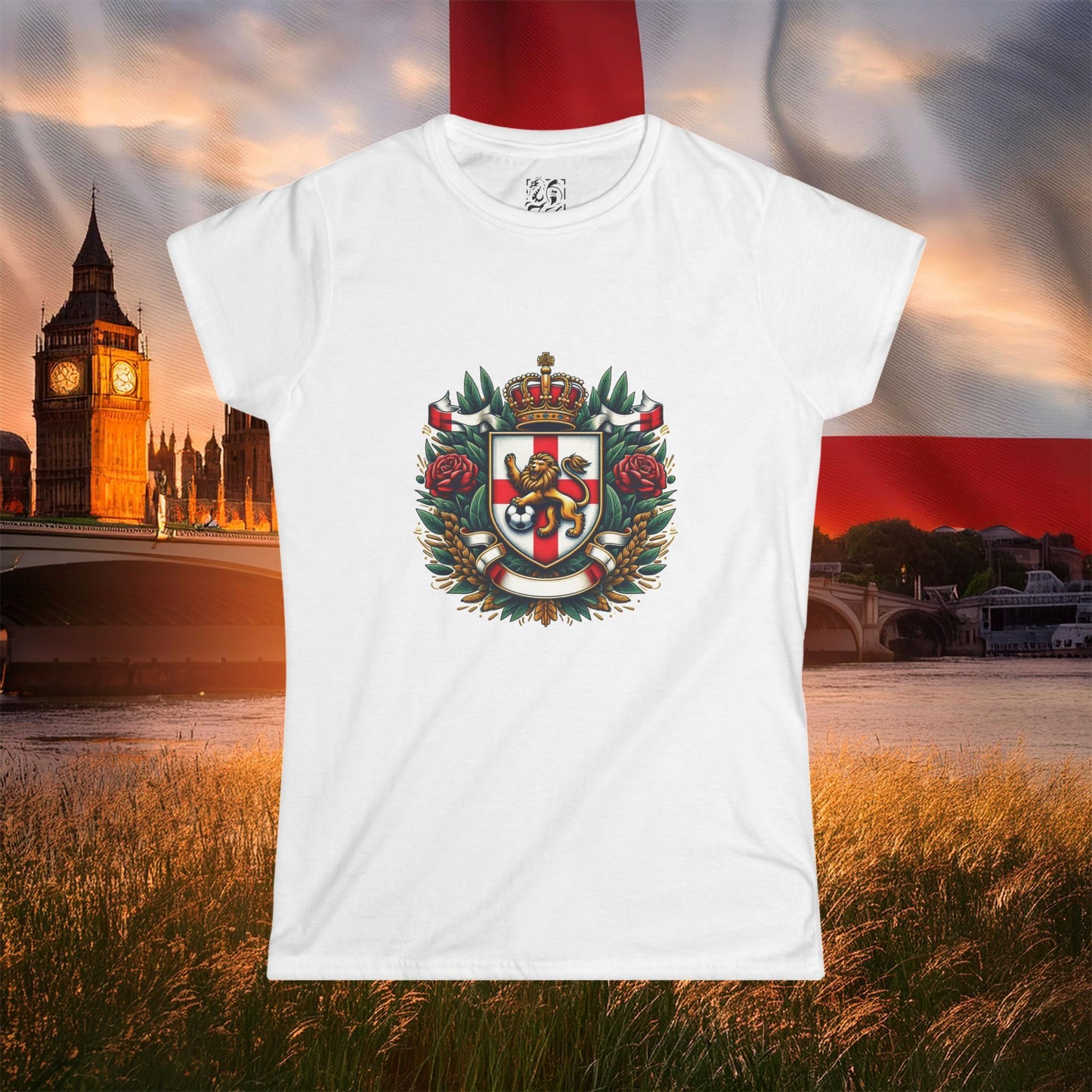 The England Football Women's Softstyle Tee