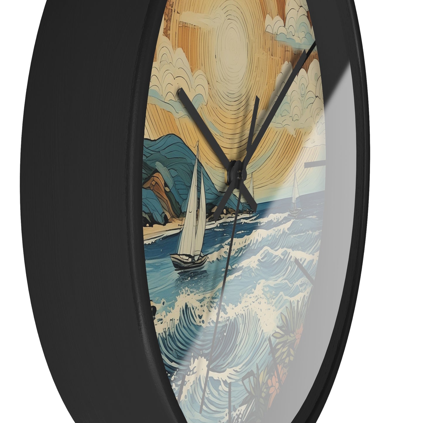 Sailing Weather Wall Clock