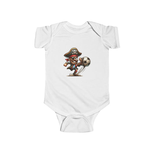 St Pauli Pirate Soccer Infant Bodysuit