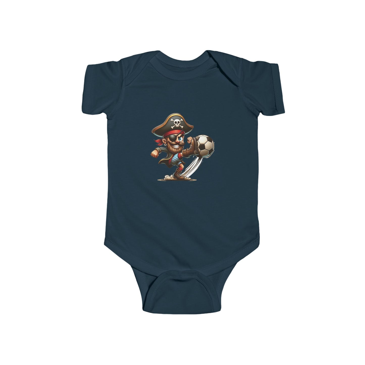 St Pauli Pirate Soccer Infant Bodysuit