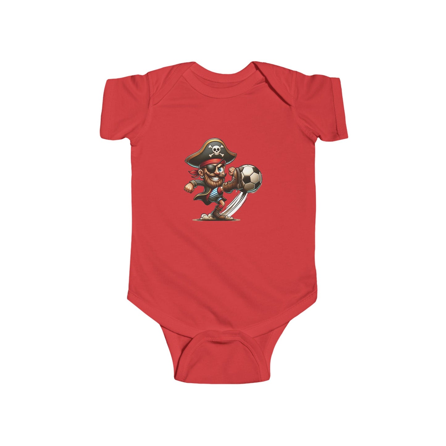 St Pauli Pirate Soccer Infant Bodysuit