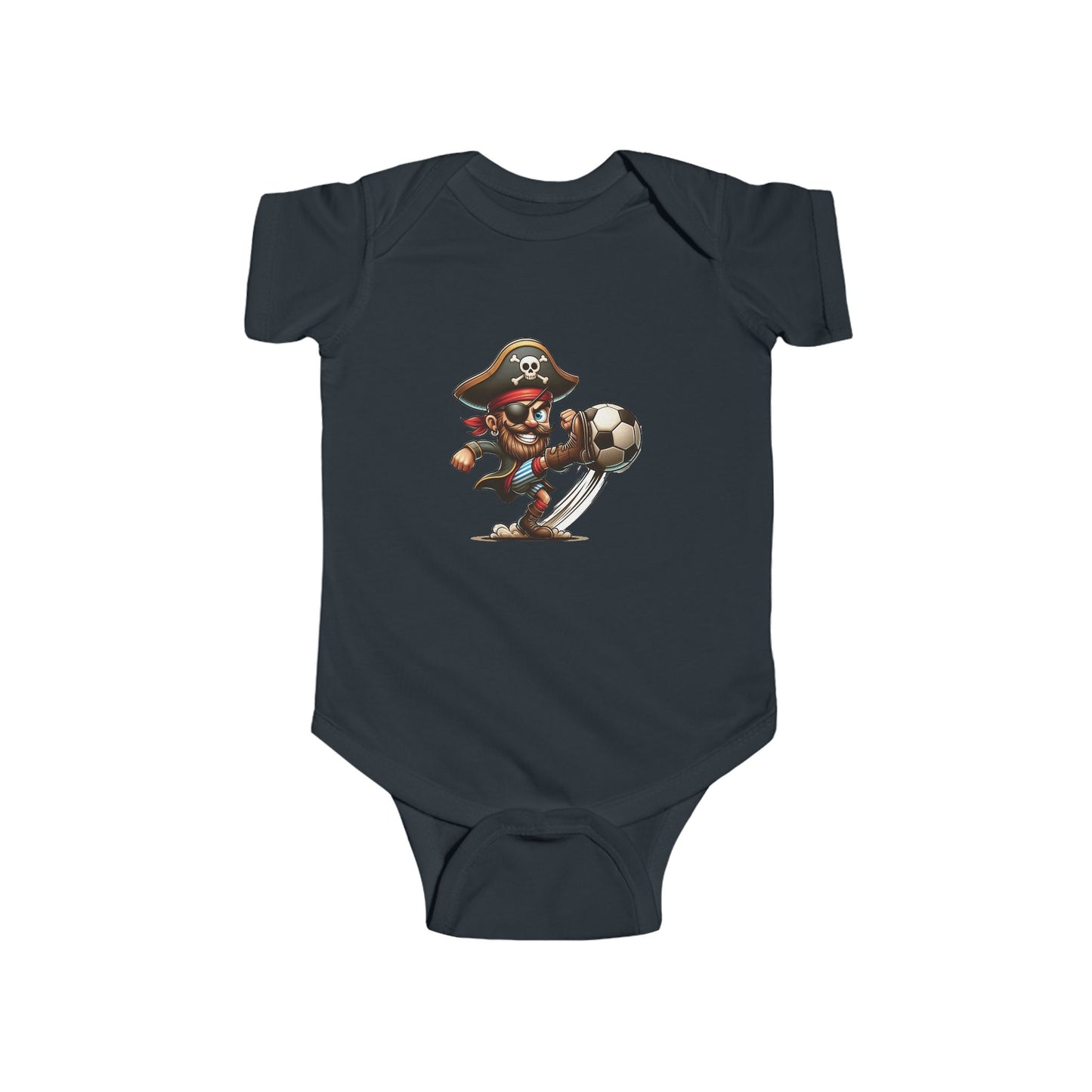 St Pauli Pirate Soccer Infant Bodysuit