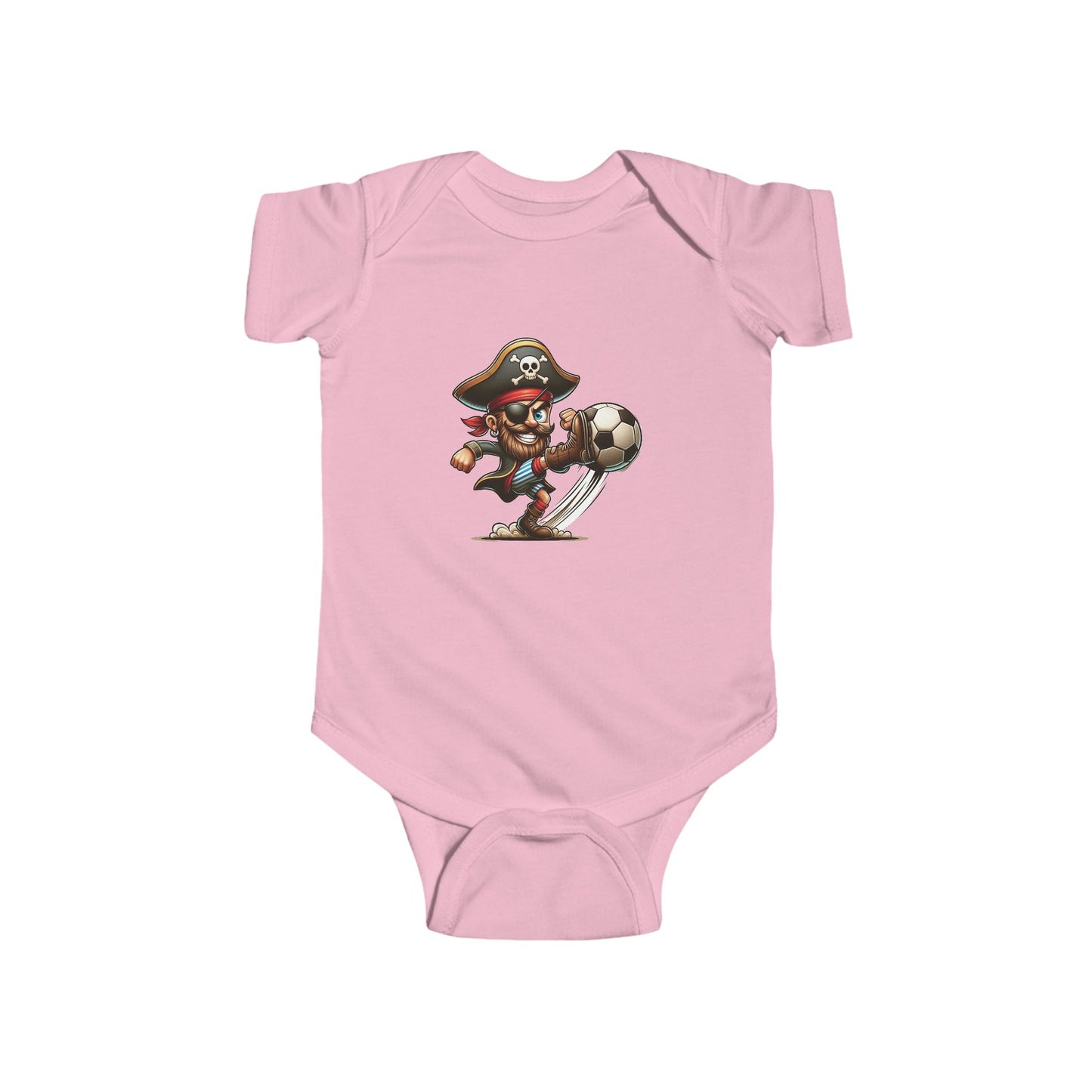St Pauli Pirate Soccer Infant Bodysuit