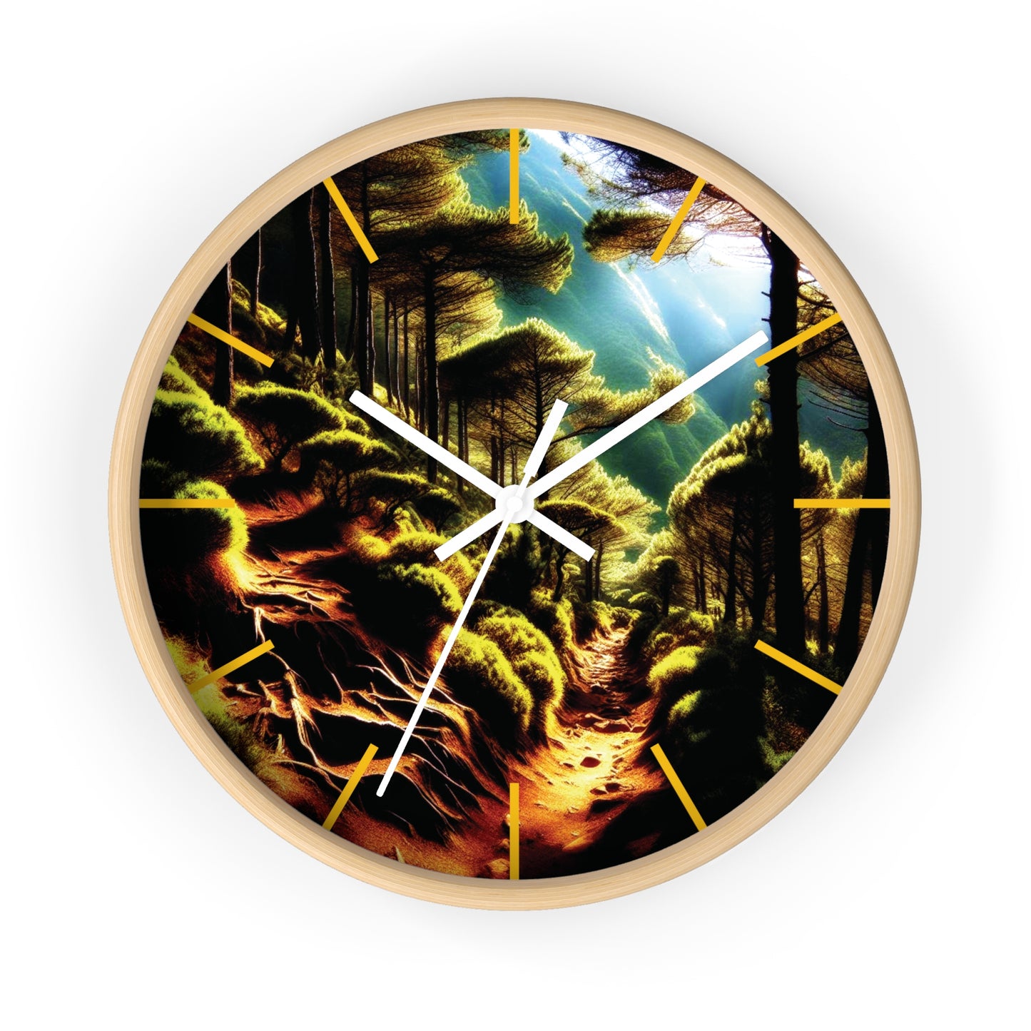 Enchanted Path Wall Clock