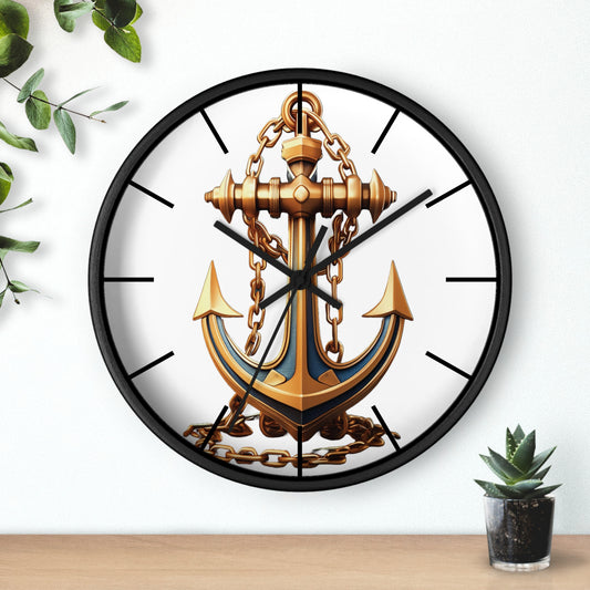 Anchor Wall Clock