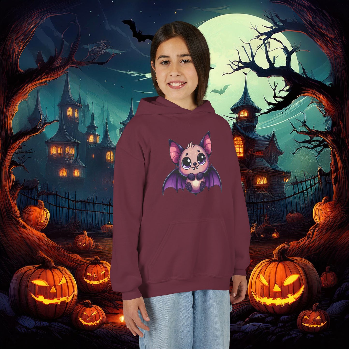 Little Bat Youth Hoodie