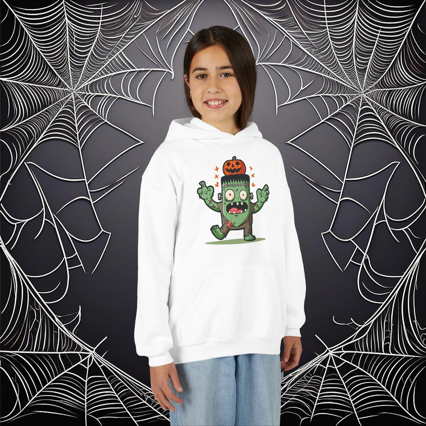 Little Frankenstein's Monster Youth Hoodie