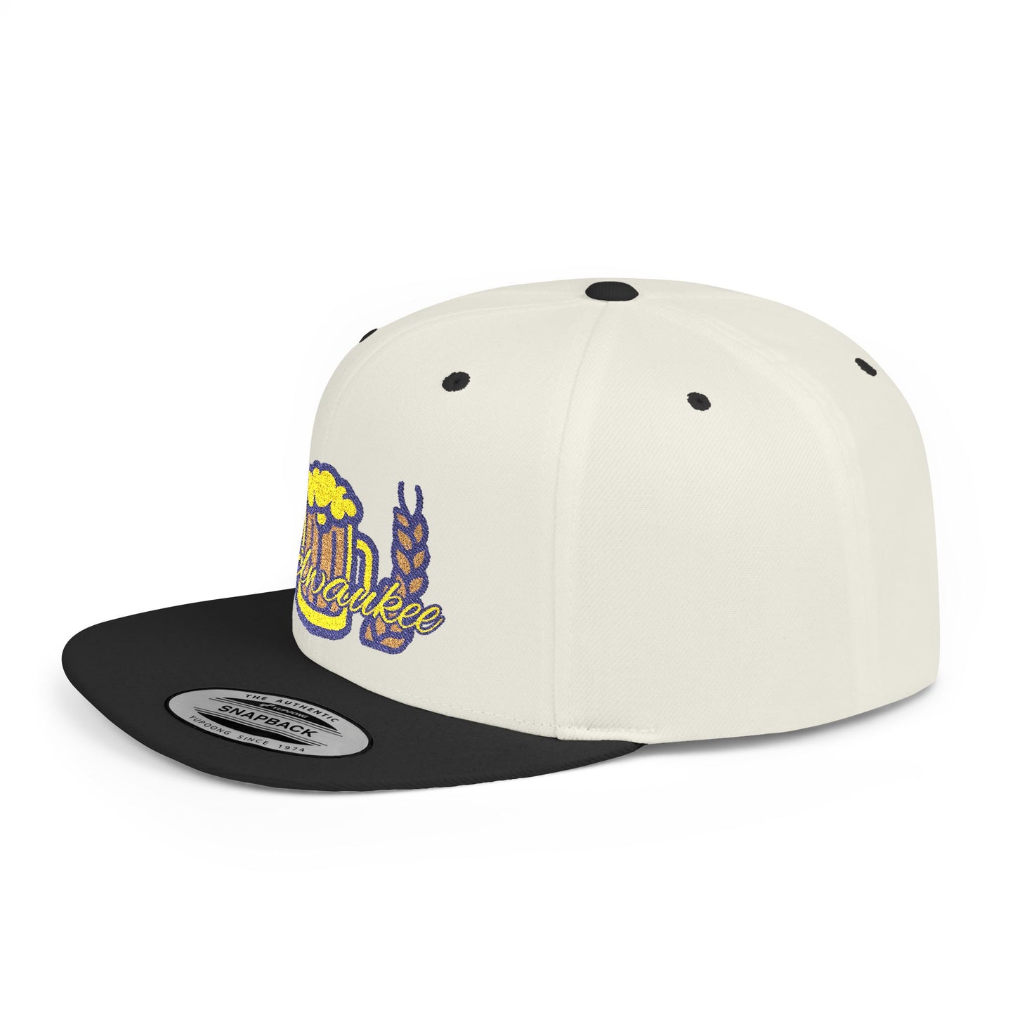 Milwaukee Pint Flat Bill Snapback