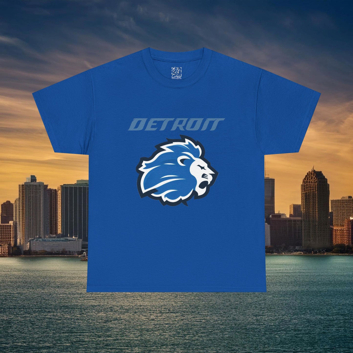 Detroit Football Logo Tee
