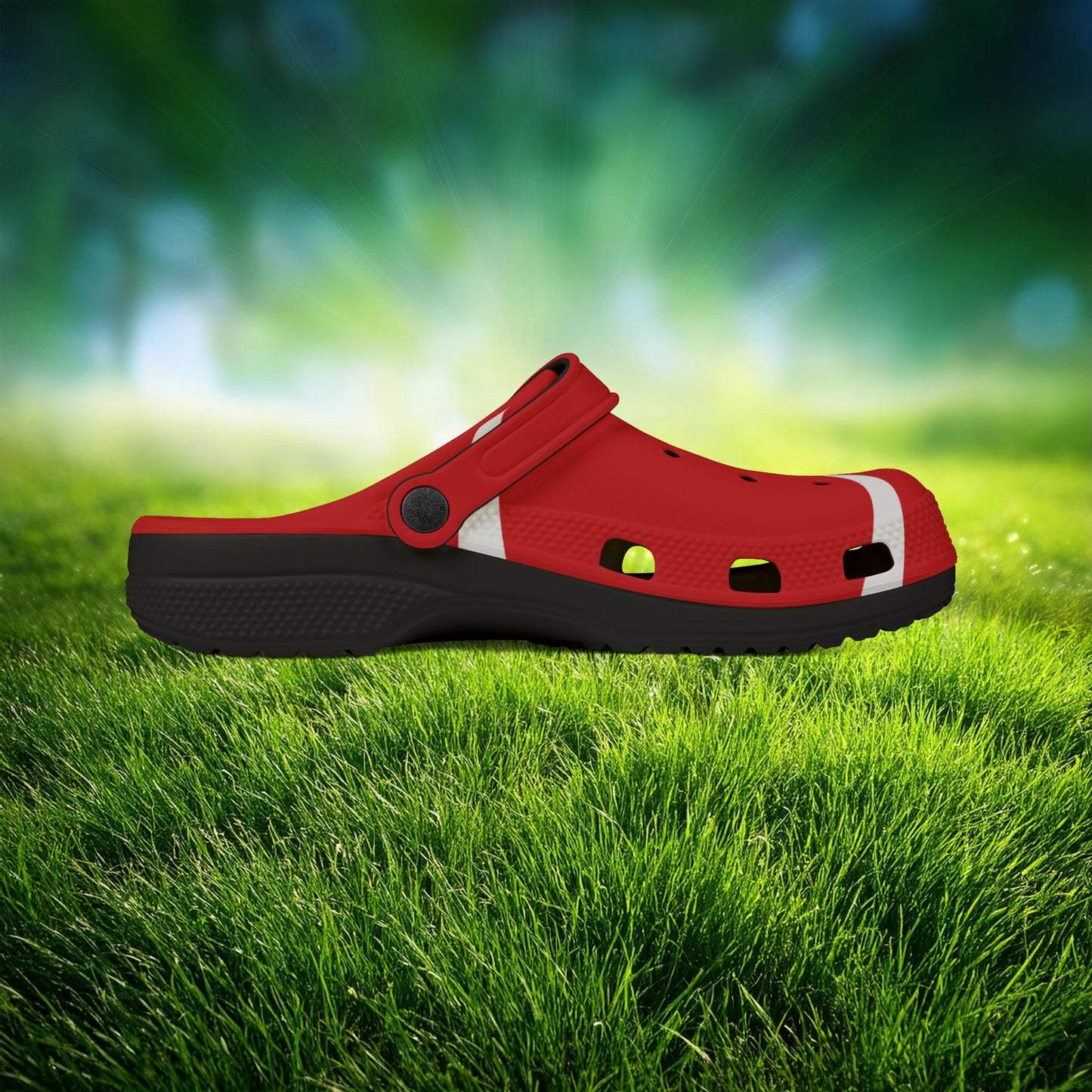 The Turkiye Flag Foam Clogs