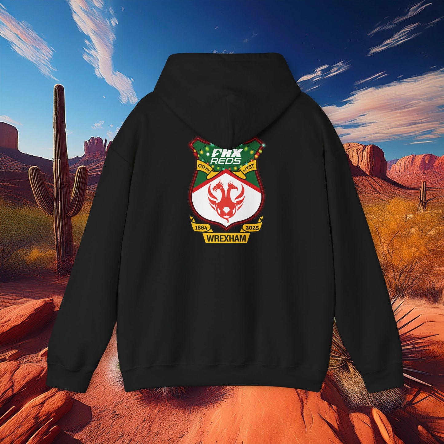 PHX Reds "Merry Wrexmas" Hoodie