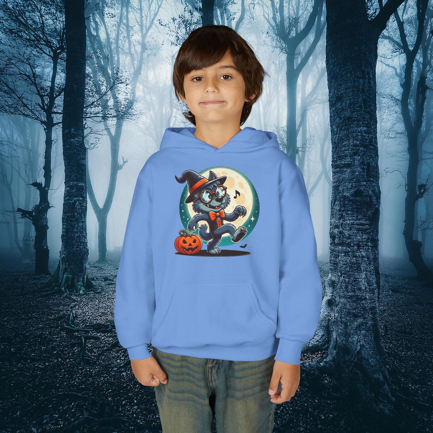 Trick or Treat Werewolf Youth Hoodie