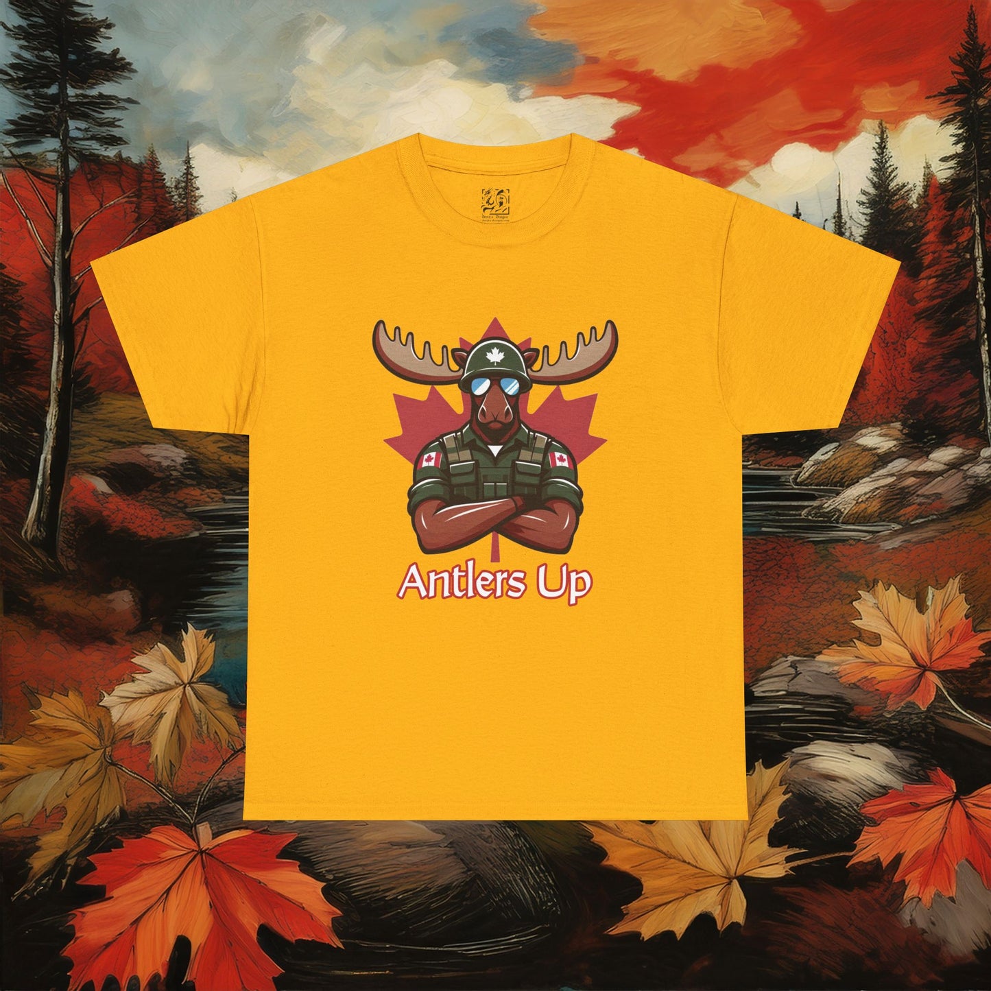Canadian Moose "Antlers Up" Tee