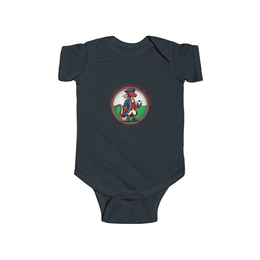 Little Revolutionary Red Dragons Infant Bodysuit