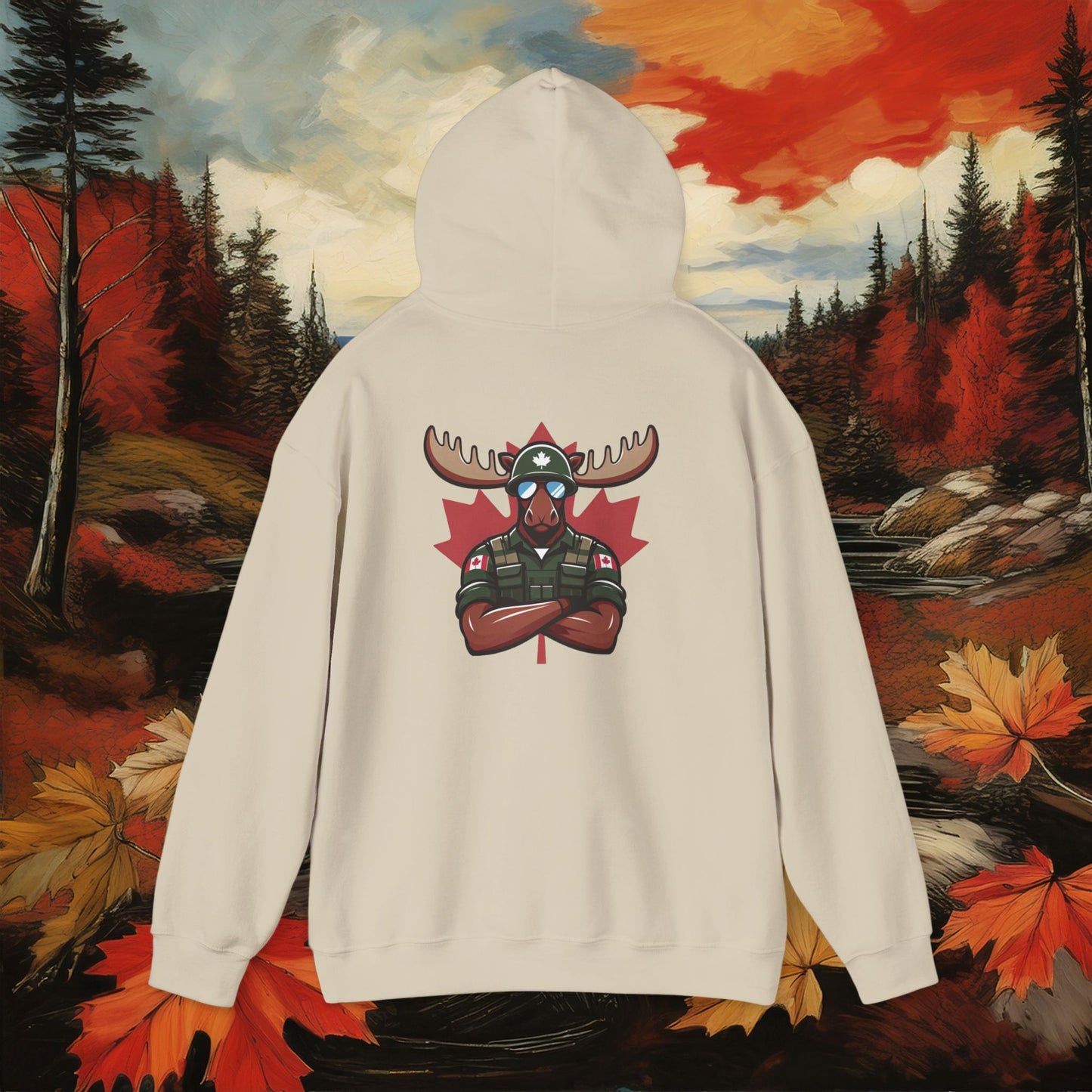 Canadian Moose "Antlers Up" Hoodie