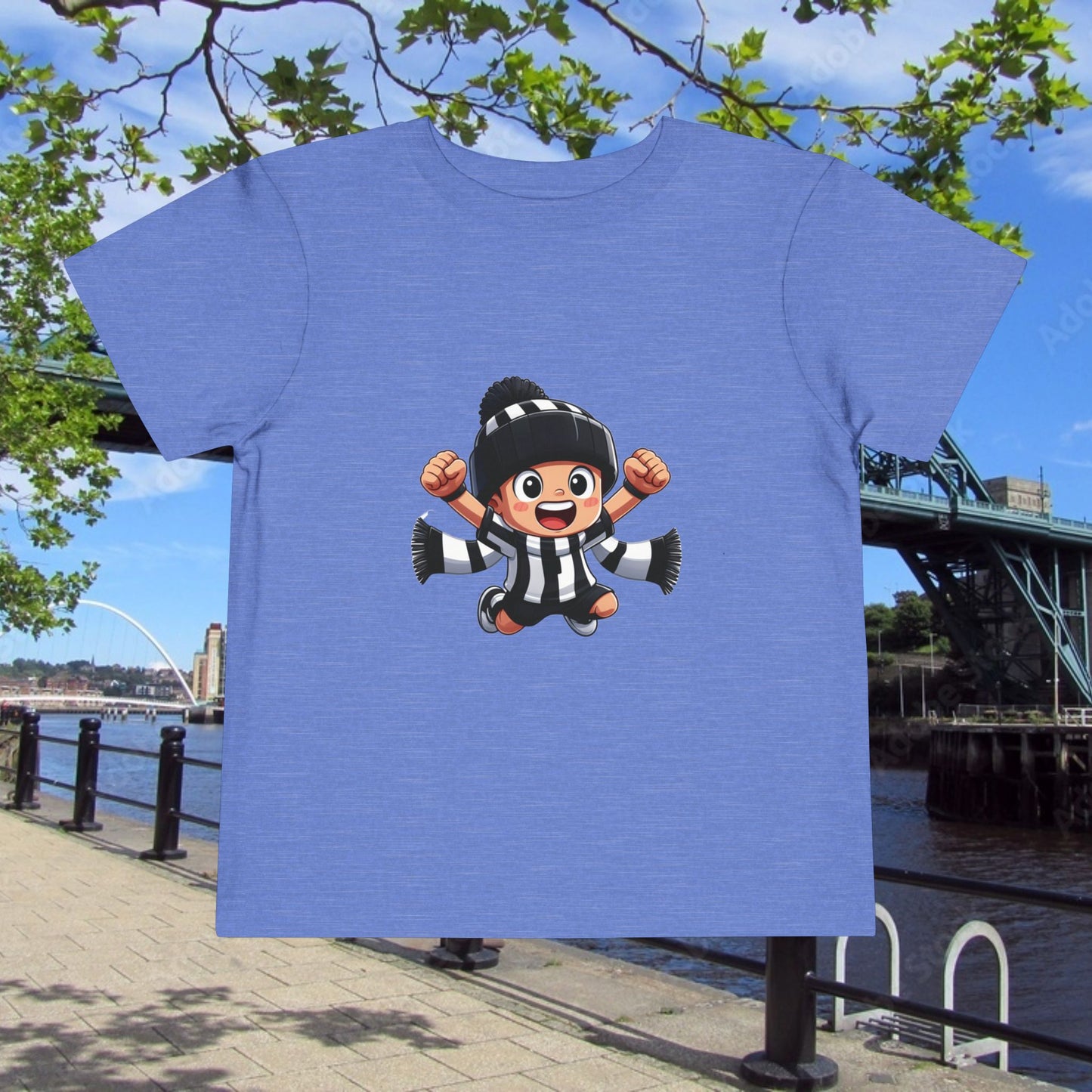 Newcastle United Mini Toon Supporter Toddler Tee