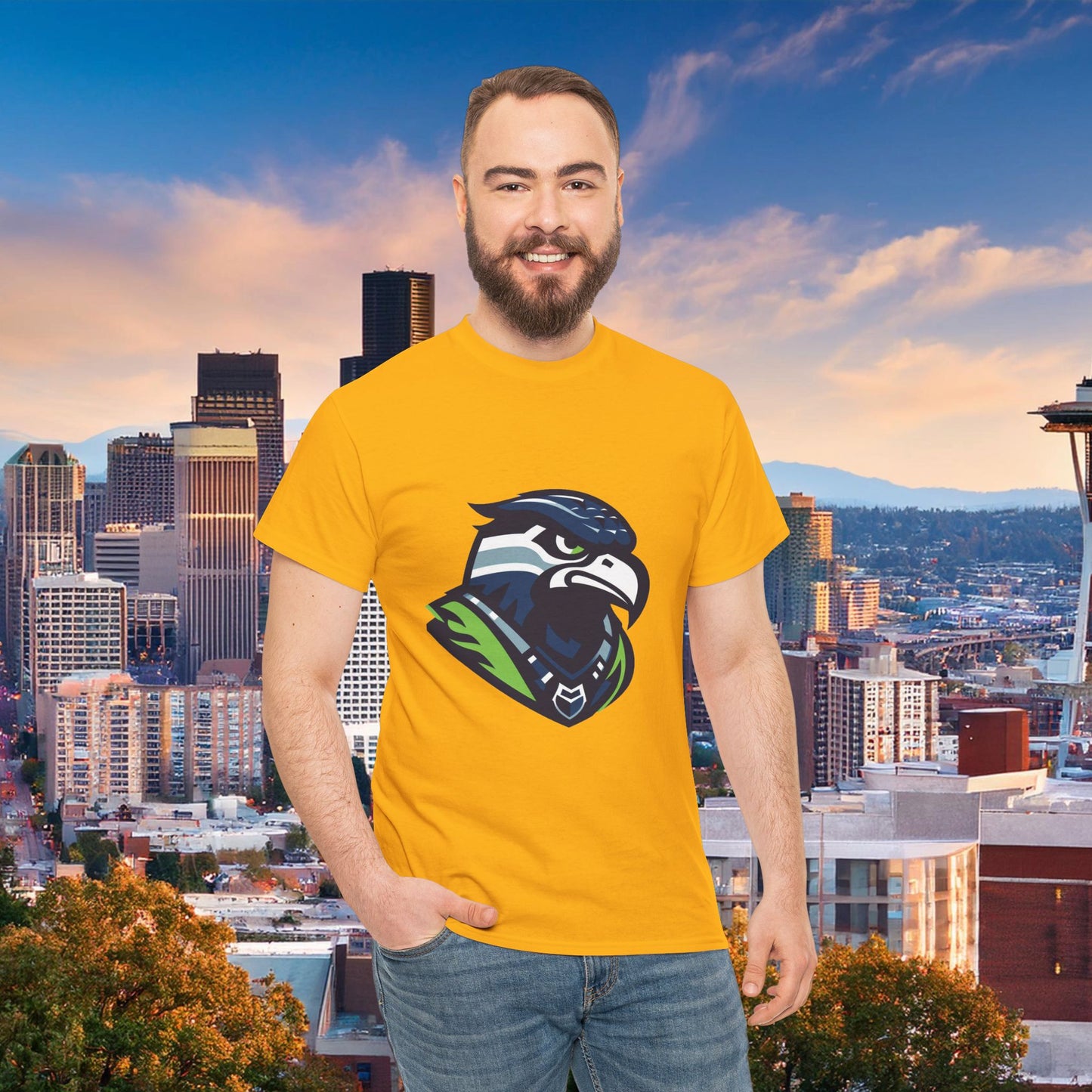 Seattle Football Crest Tee