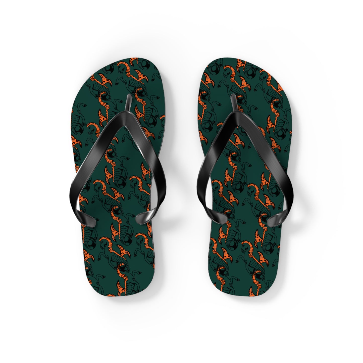 Newcastle Seahorse Flip Flops