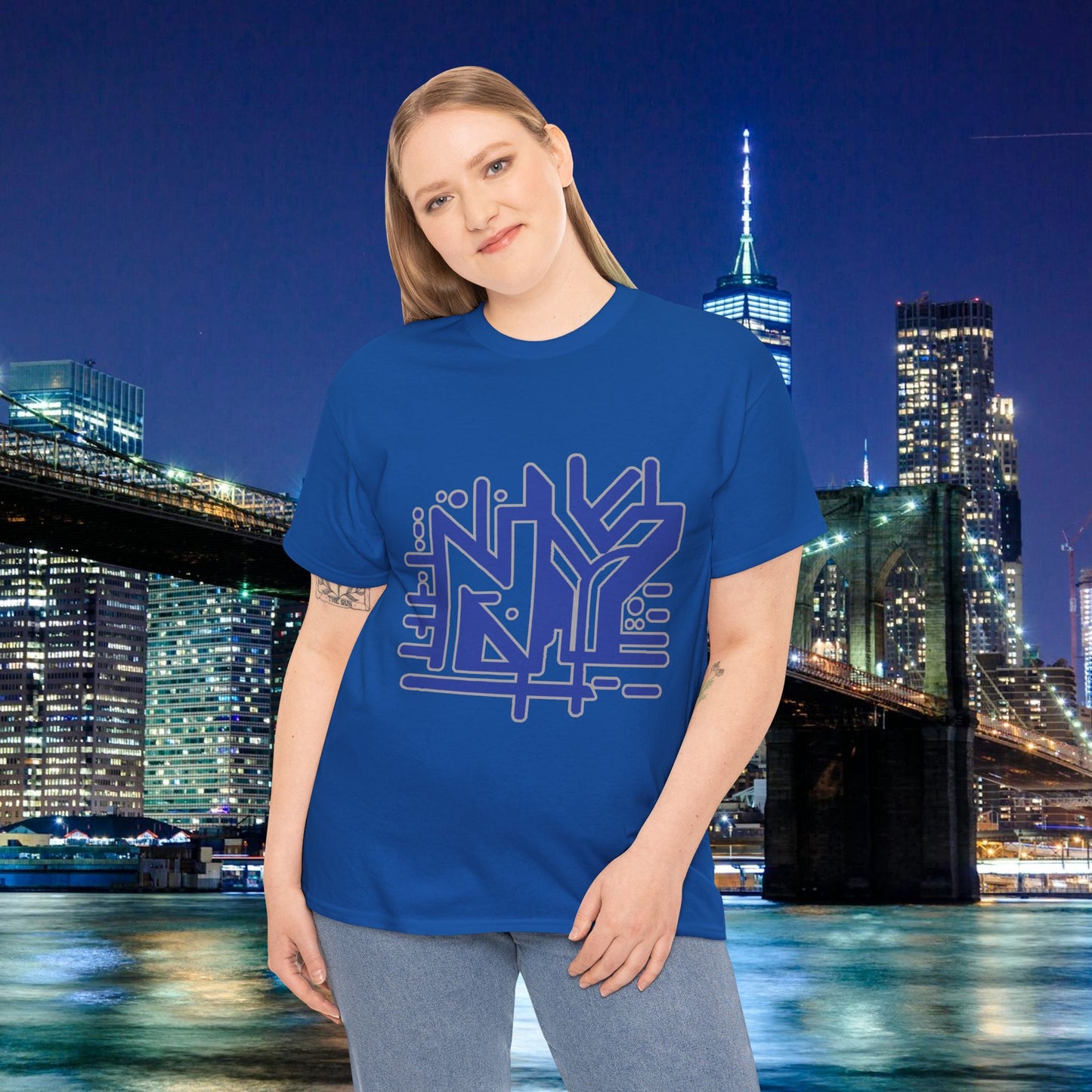 NY Subway Graffiti Tee