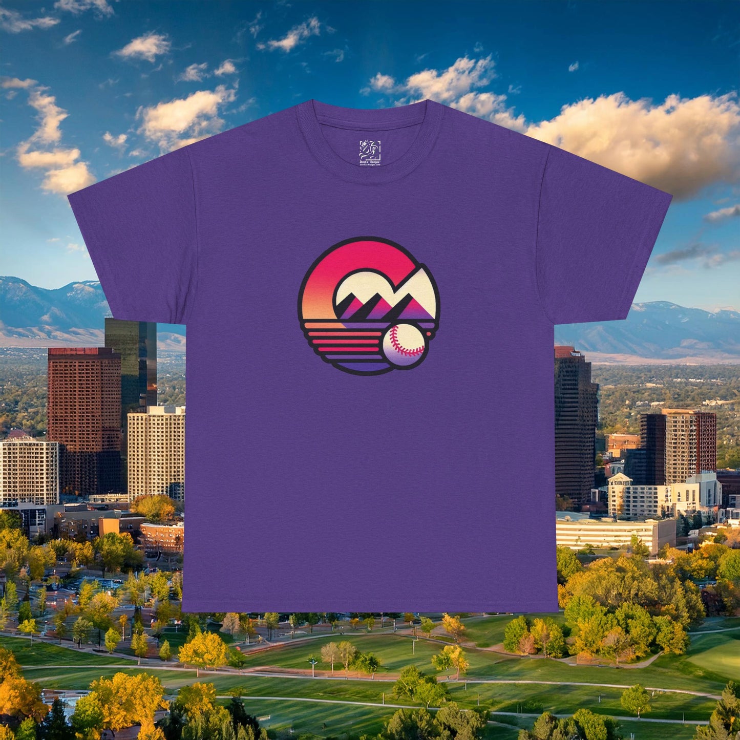 Retro Colorado Baseball Tee
