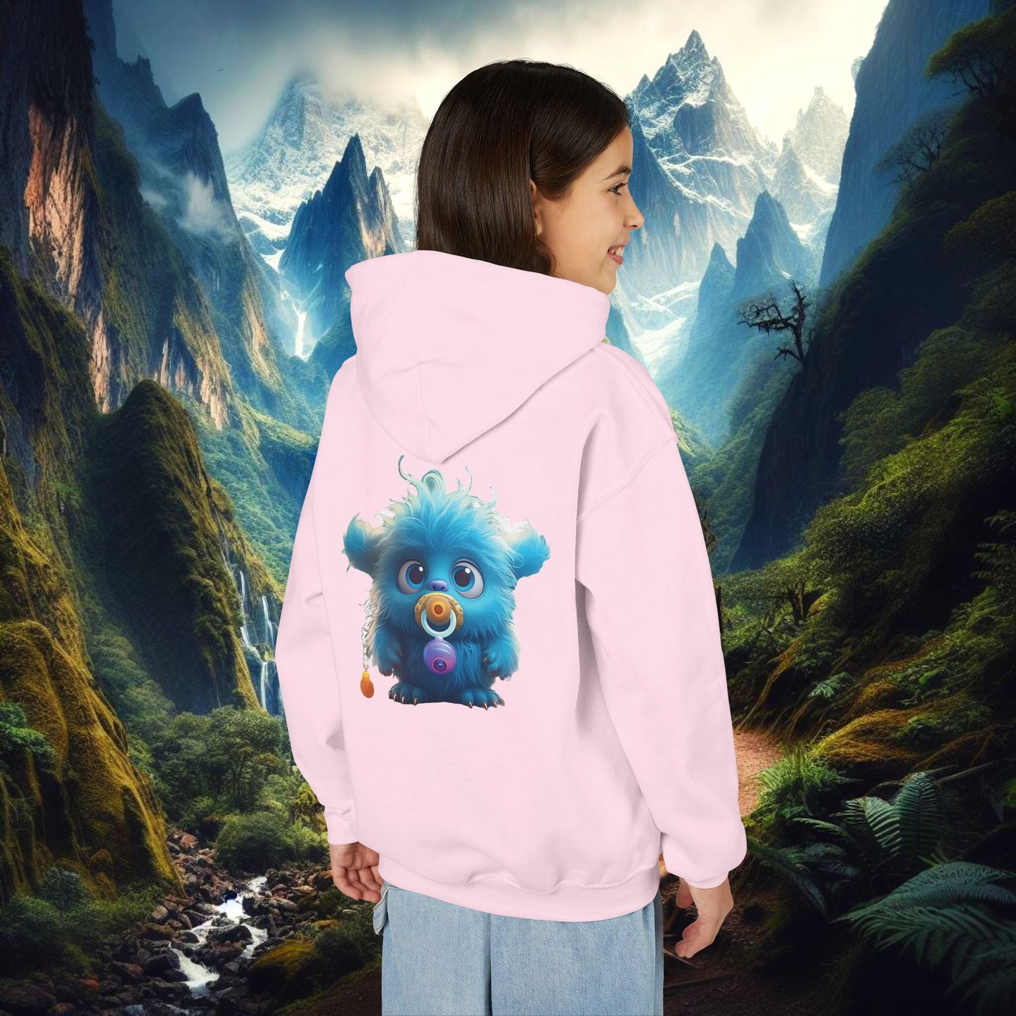 Baby Monster Youth Hoodie