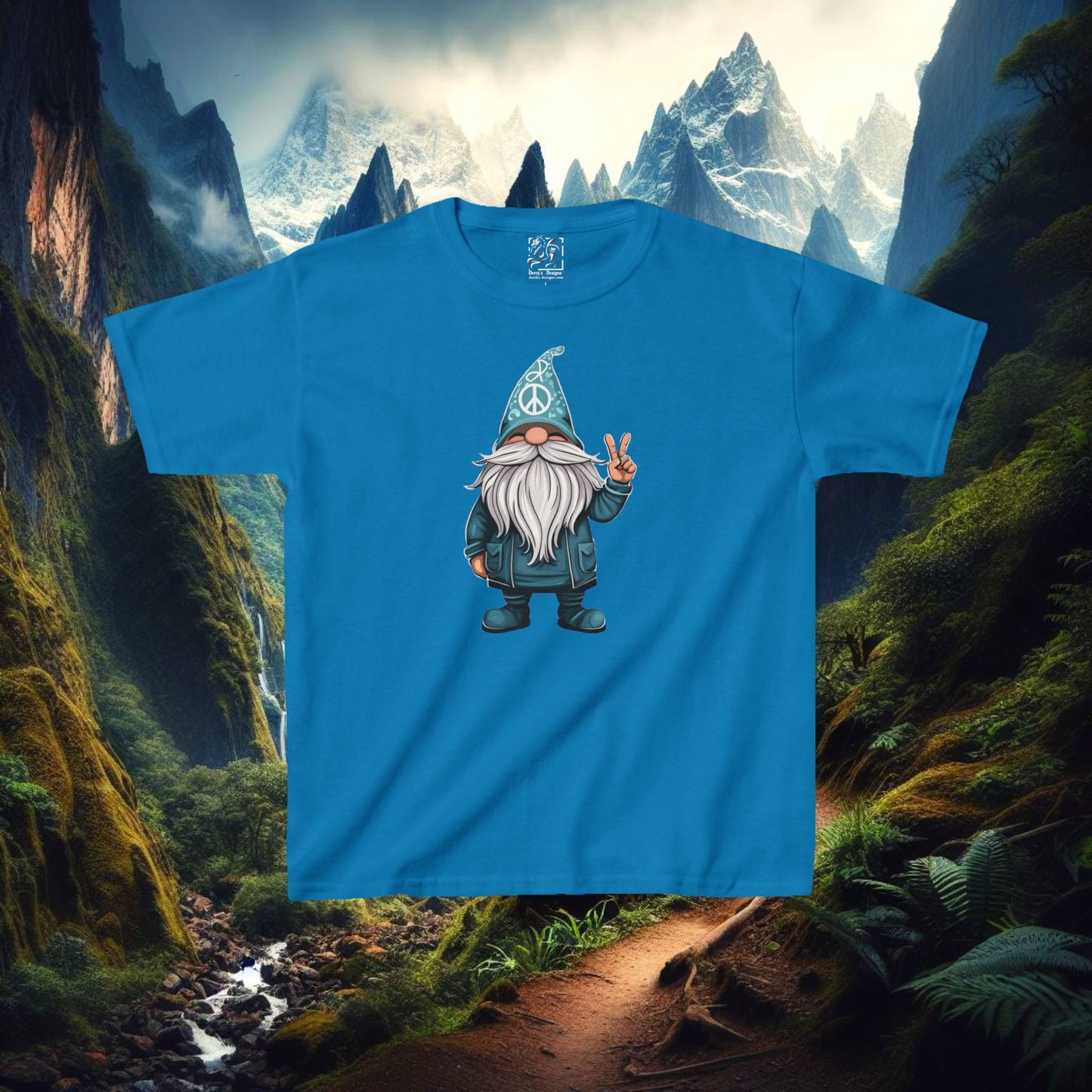 Peace Gnome Kids Tee
